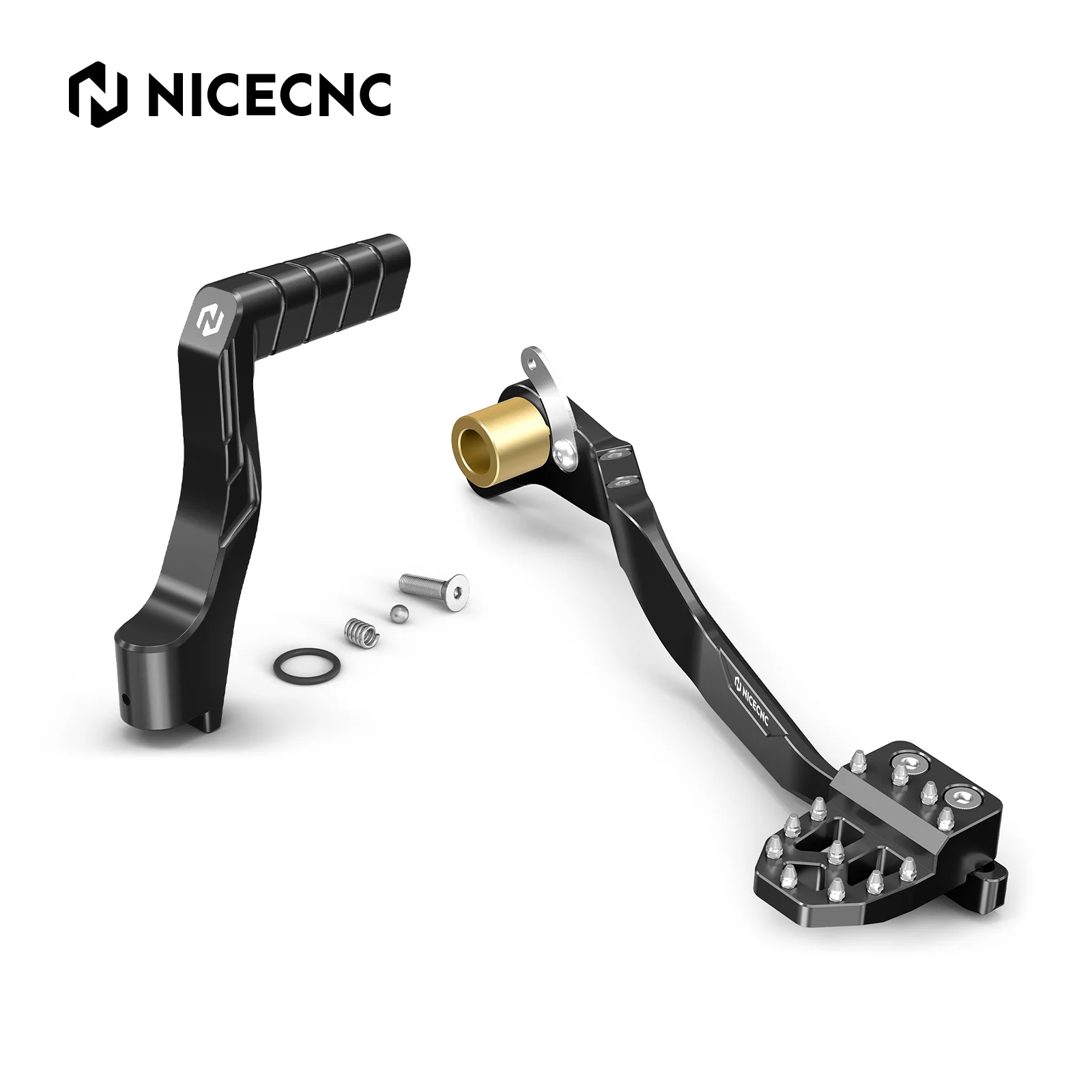 Extended Rear Brake Pedal + Kick Starter Lever For Yamaha Banshee 350 - Image 28