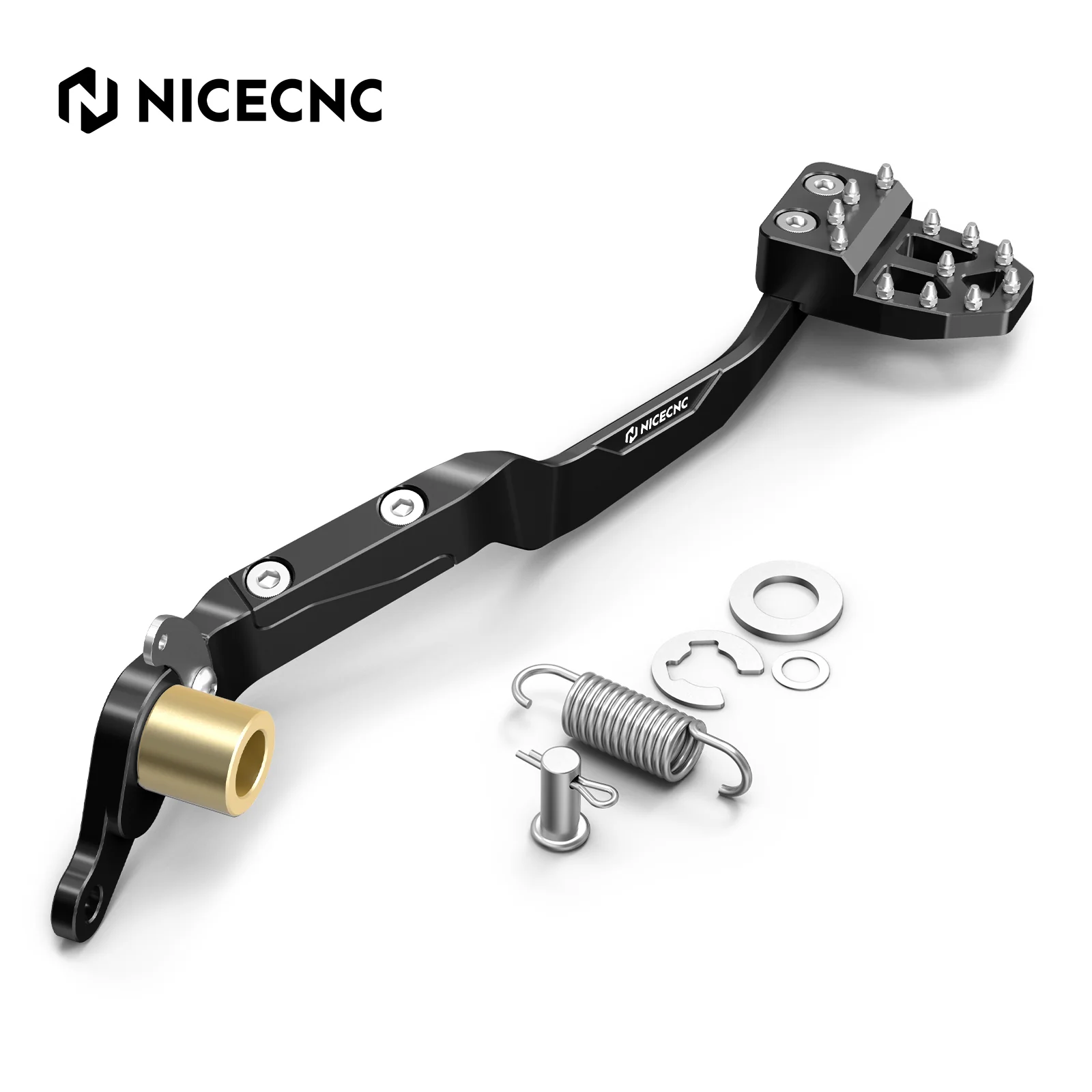 Extended Rear Brake Pedal + Kick Starter Lever For Yamaha Banshee 350 - Image 29