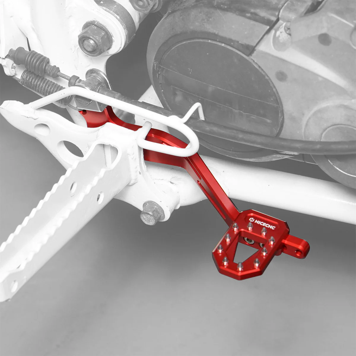 ATV Multi-Position Adjustable Rear Foot Brake Pedal Lever For Yamaha Blaster 200 - Image 2