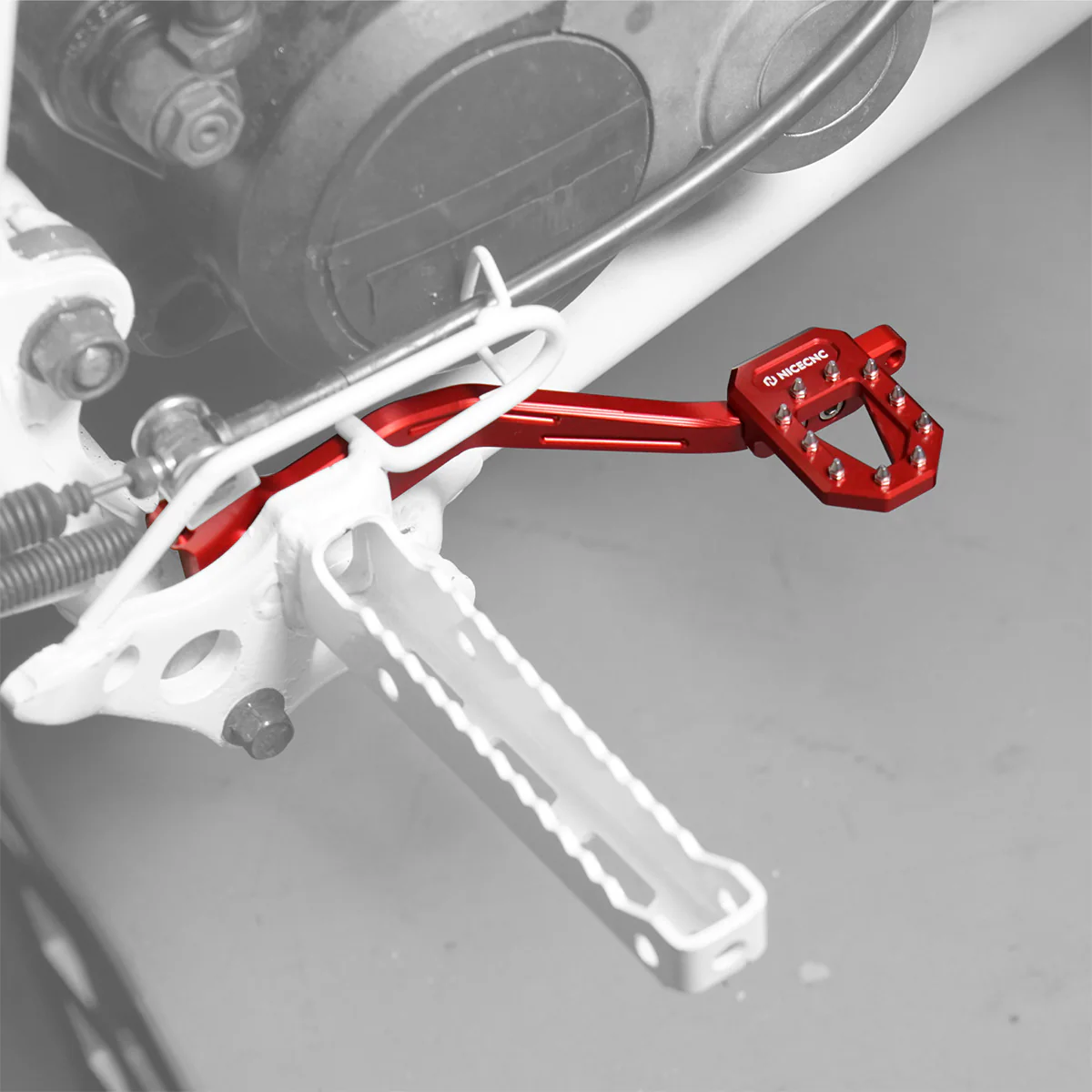 ATV Multi-Position Adjustable Rear Foot Brake Pedal Lever For Yamaha Blaster 200 - Image 7