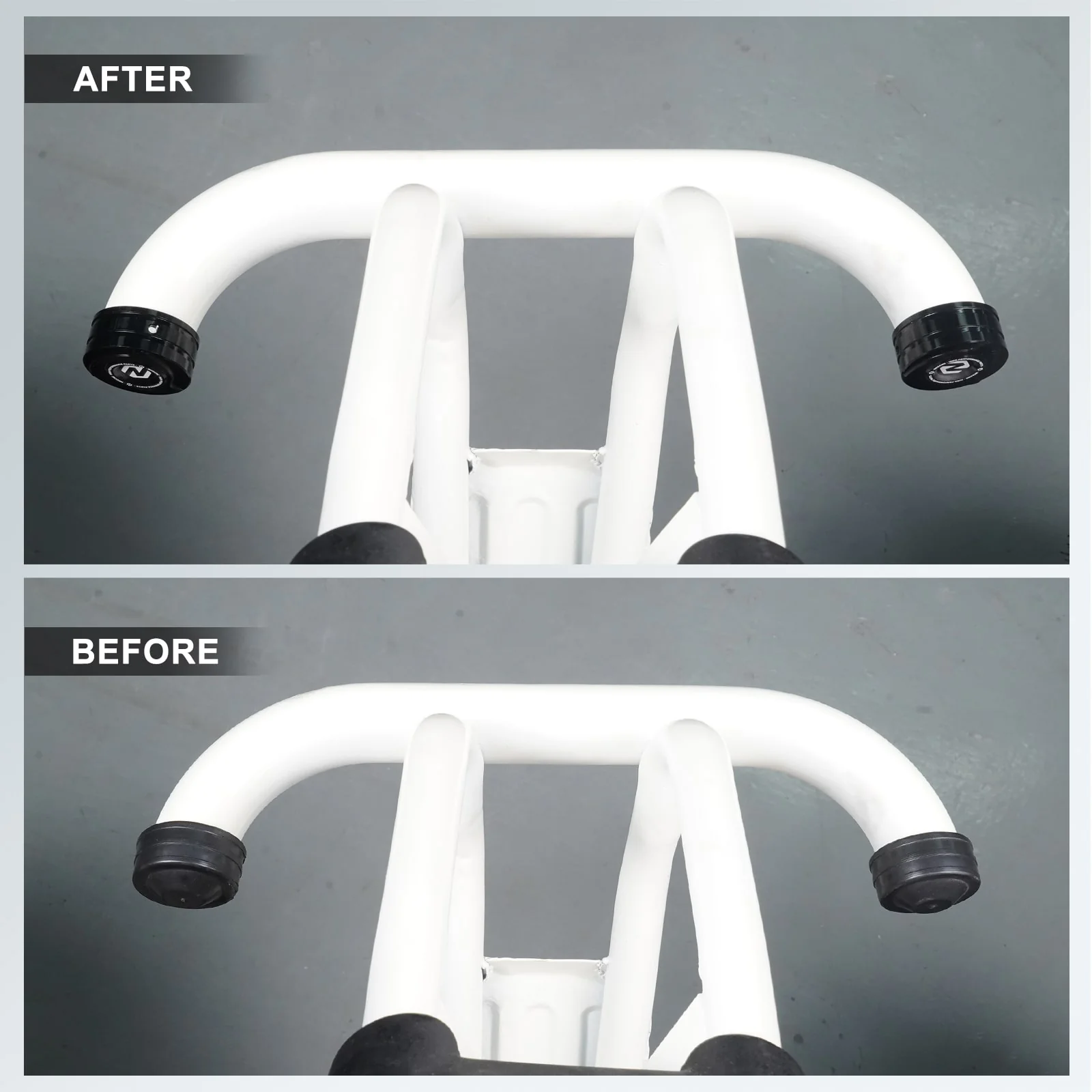 ATV Front Bumper End Caps Plugs Damper Brace For Yamaha Blaster 200 - Image 15