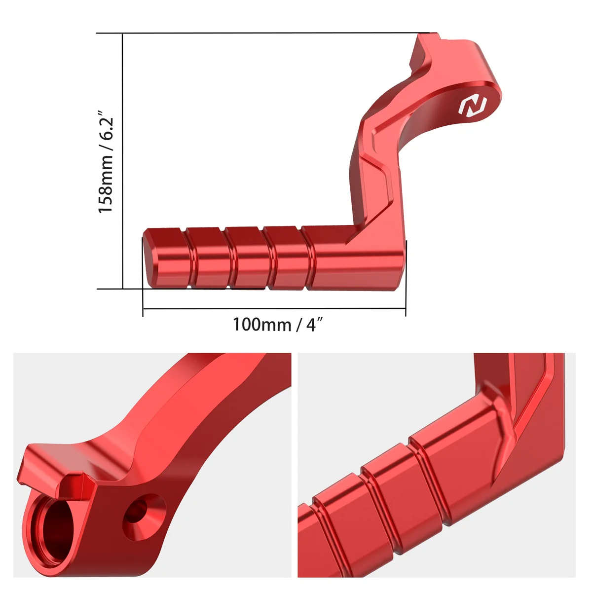 ATV Kick Starter Lever w/Extended Pedal For Yamaha Blaster 200 1988-2006 - Image 6