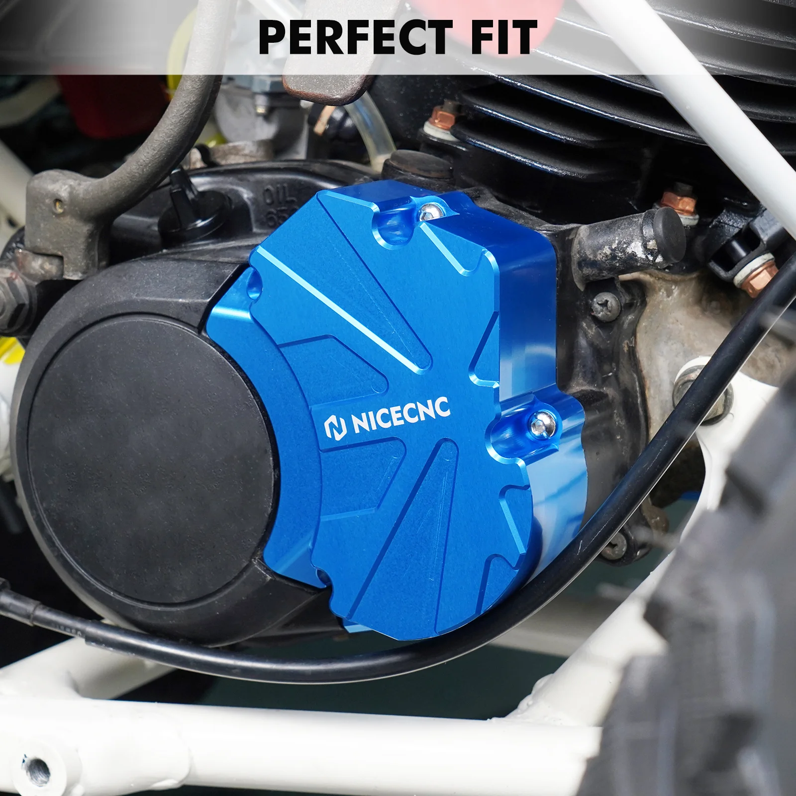 ATV Oil Pump Cover Case Shroud Guard For Yamaha Blaster 200 1988-2006 - Image 14