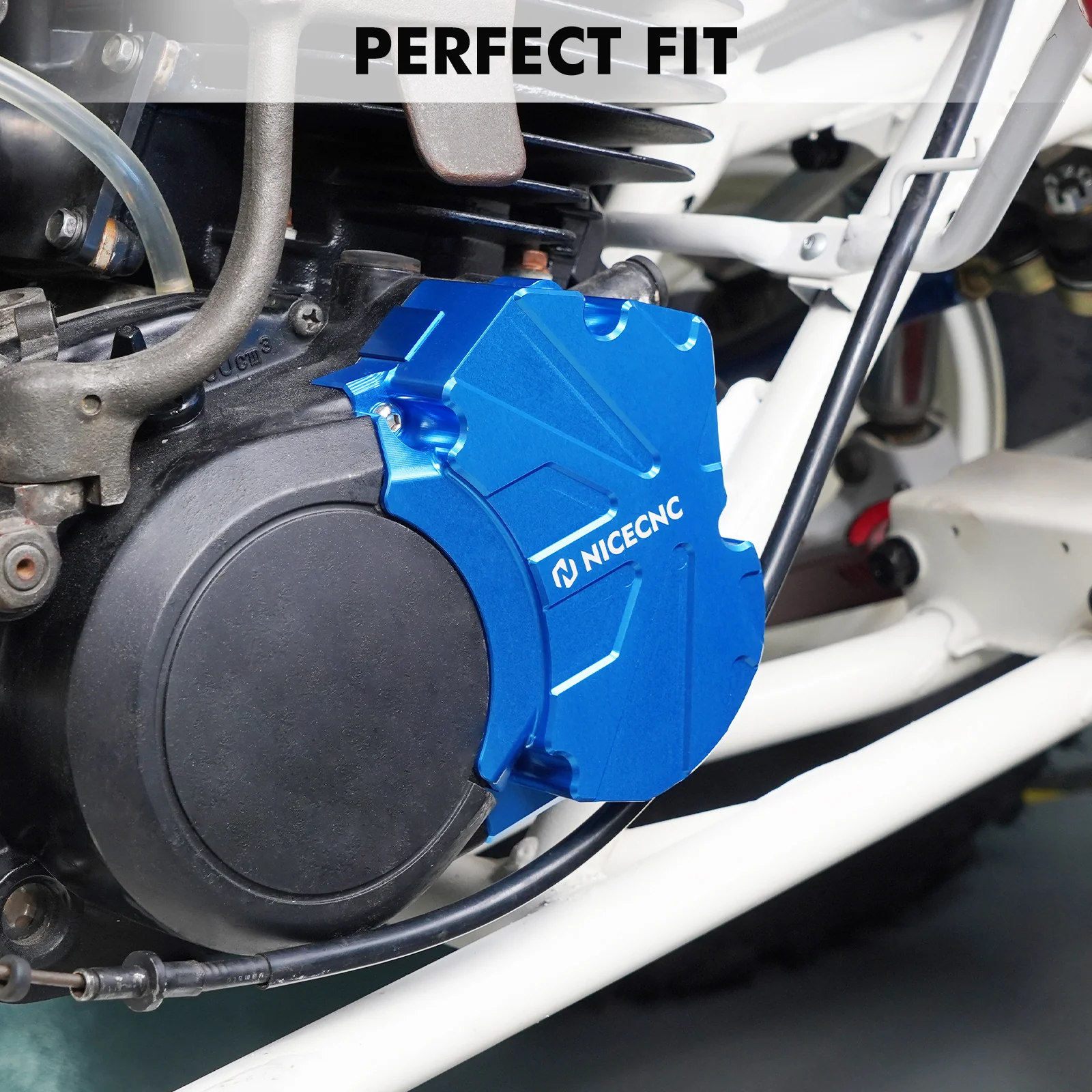 ATV Oil Pump Cover Case Shroud Guard For Yamaha Blaster 200 1988-2006 - Image 3