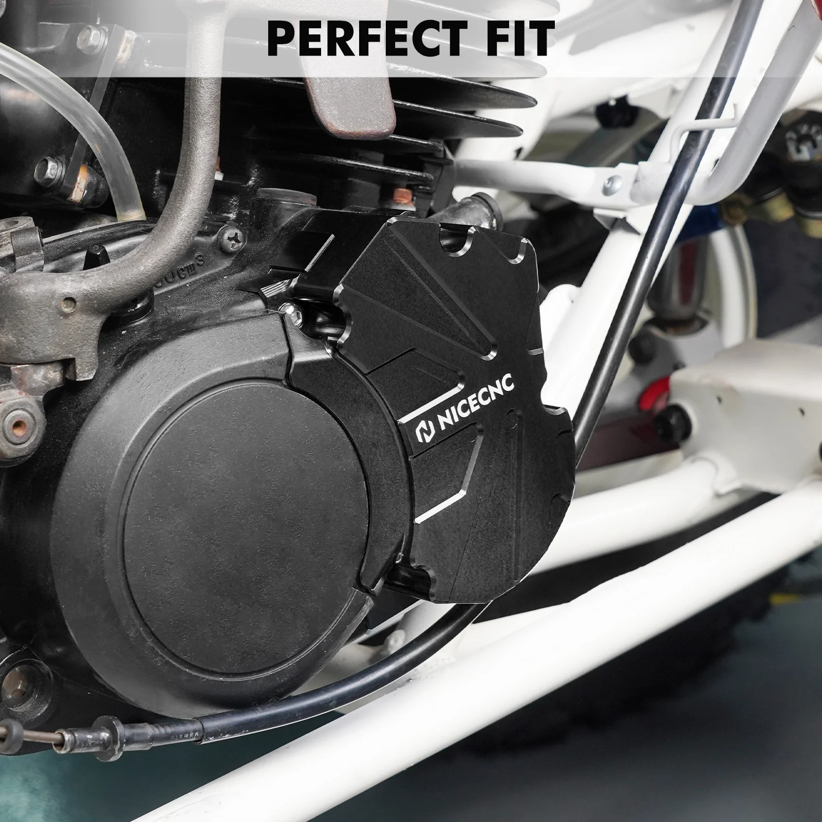 ATV Oil Pump Cover Case Shroud Guard For Yamaha Blaster 200 1988-2006 - Image 4