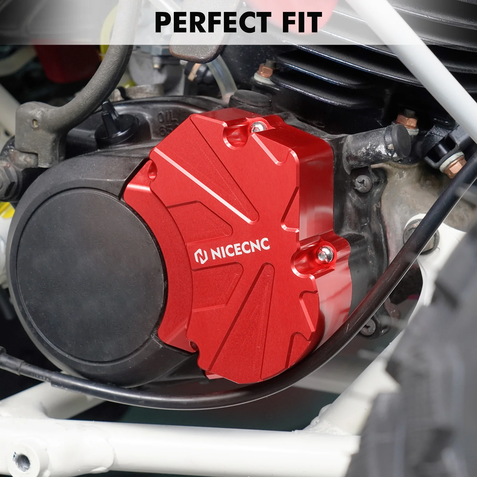 ATV Oil Pump Cover Case Shroud Guard For Yamaha Blaster 200 1988-2006 - Image 9