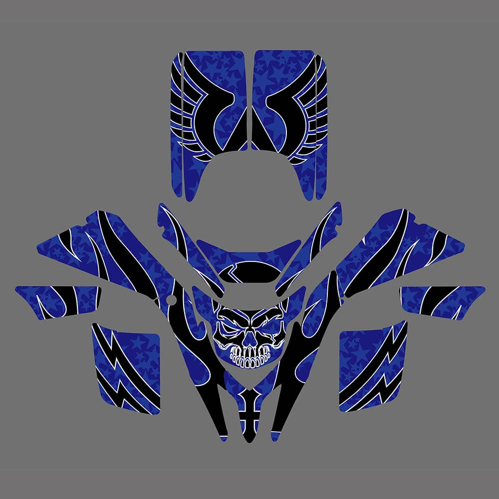 New Style Decals Stickers Graphics for YAMAHA BLASTER YFS 200 - Image 2