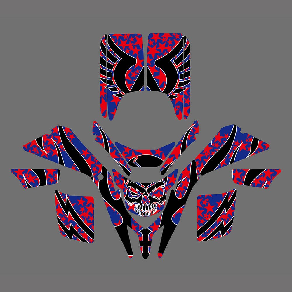 New Style Decals Stickers Graphics for YAMAHA BLASTER YFS 200 - Image 3