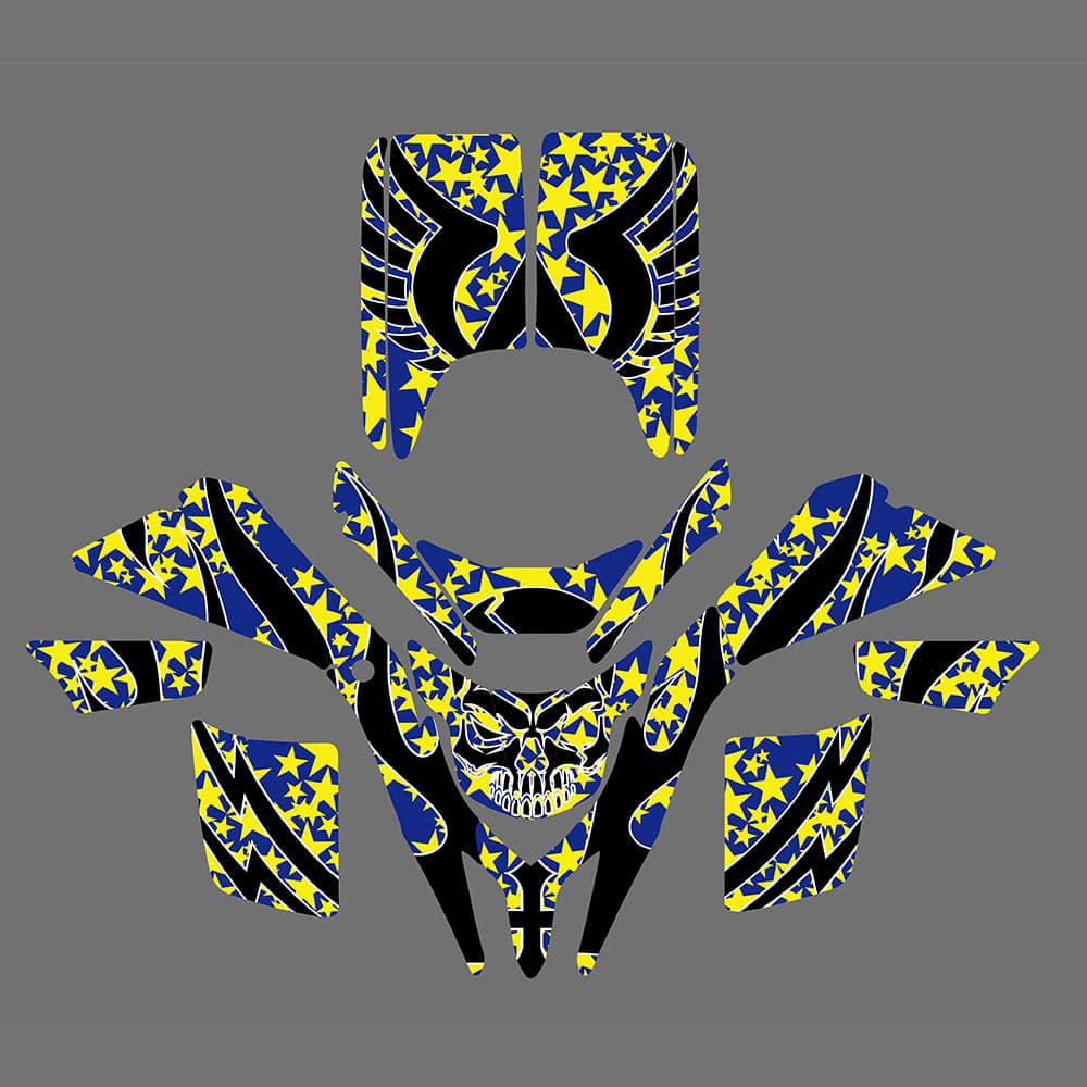 New Style Decals Stickers Graphics for YAMAHA BLASTER YFS 200 - Image 4