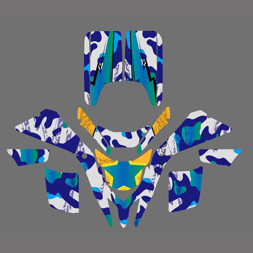 New Style Decals Stickers Graphics for YAMAHA BLASTER YFS 200 - Image 8