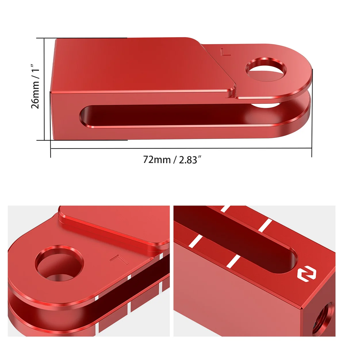 Axle Blocks Chain Adjusters Puller Carrier For Yamaha Blaster 200 Banshee 350 - Image 6