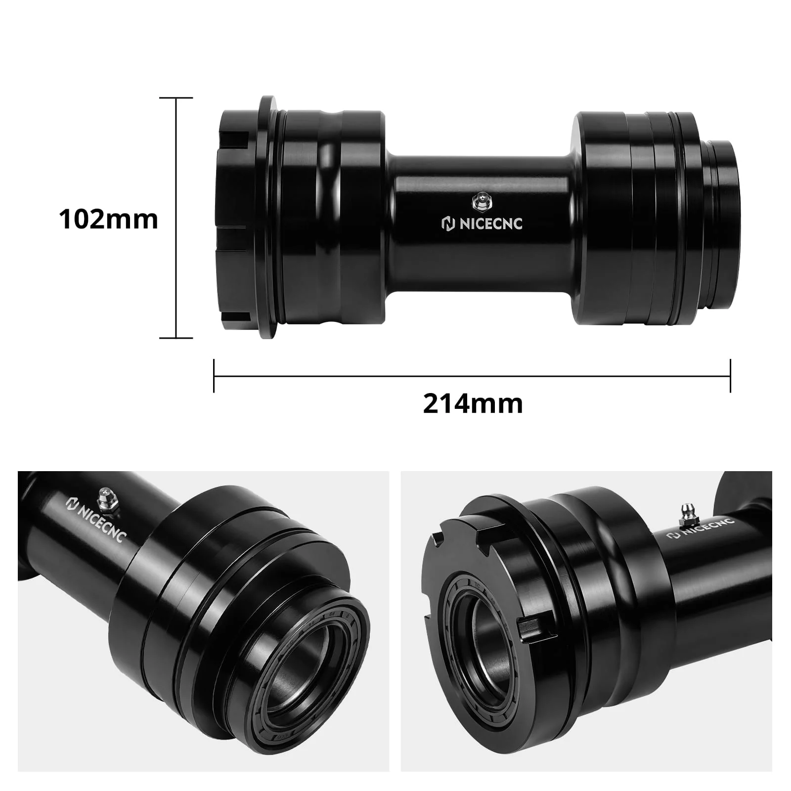 ATV Rear Axle Bearing Carrier Hub Housing For Yamaha Raptor 700 700R 2013-2026 - Image 3