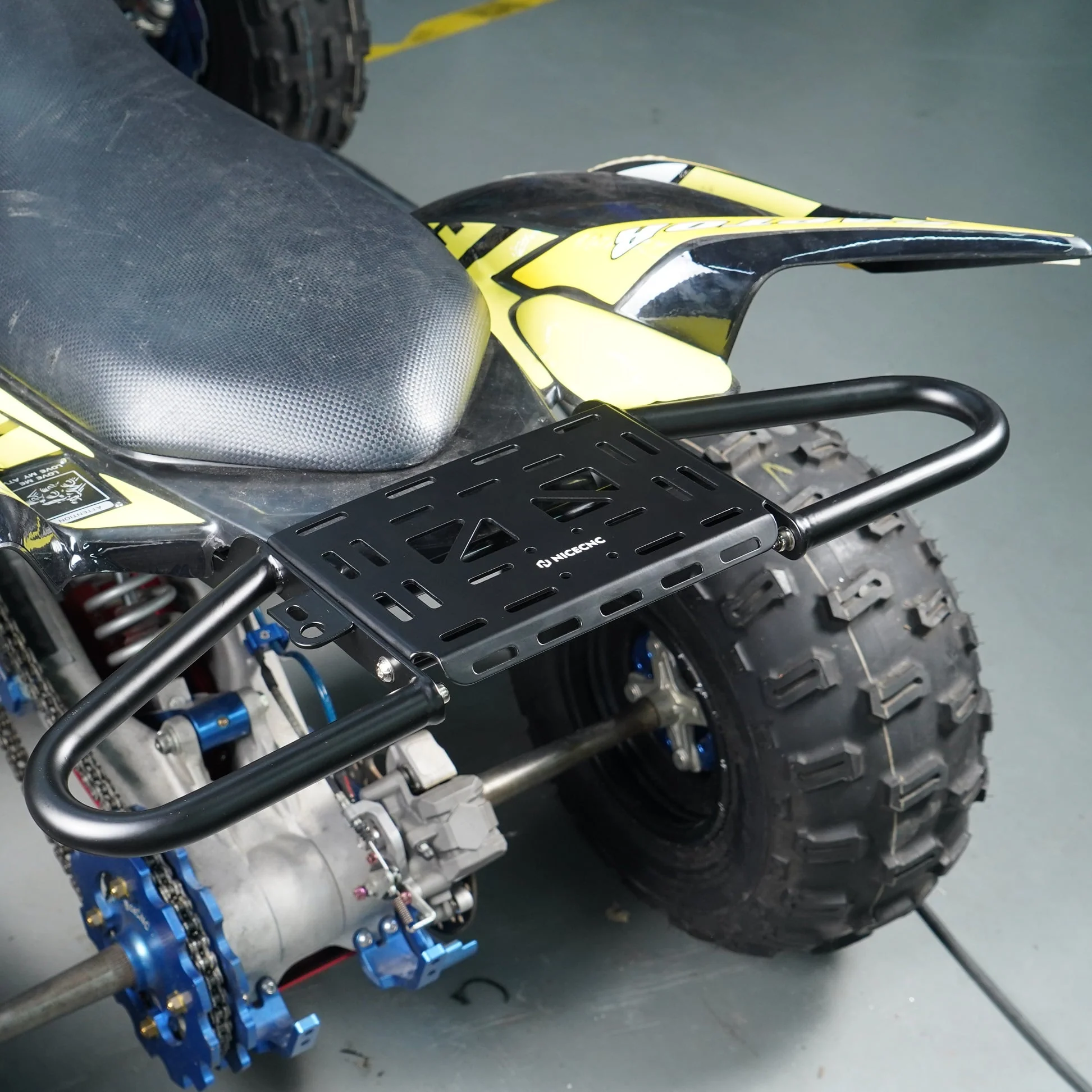 ATV Rear Grab Bar Luggage Rack Carrier For Yamaha Raptor 700 700R 2006-2026 - Image 3
