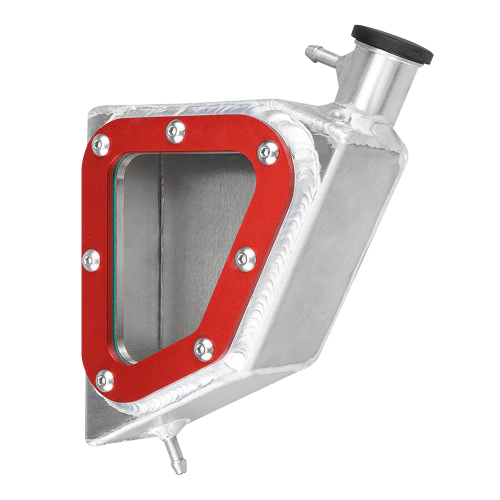Transparent Overflow Coolant Radiator Recovery Tank For Yamaha Raptor 700 700R - Image 12