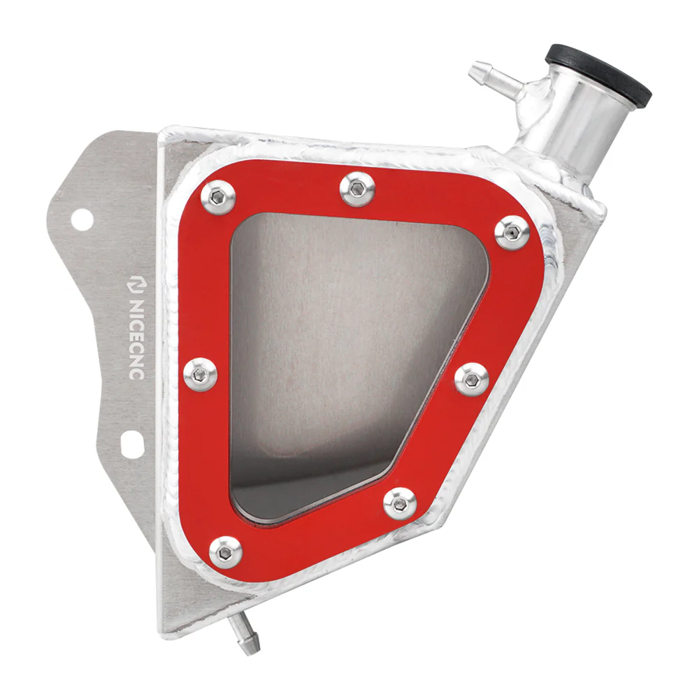 Transparent Overflow Coolant Radiator Recovery Tank For Yamaha Raptor 700 700R - Image 14