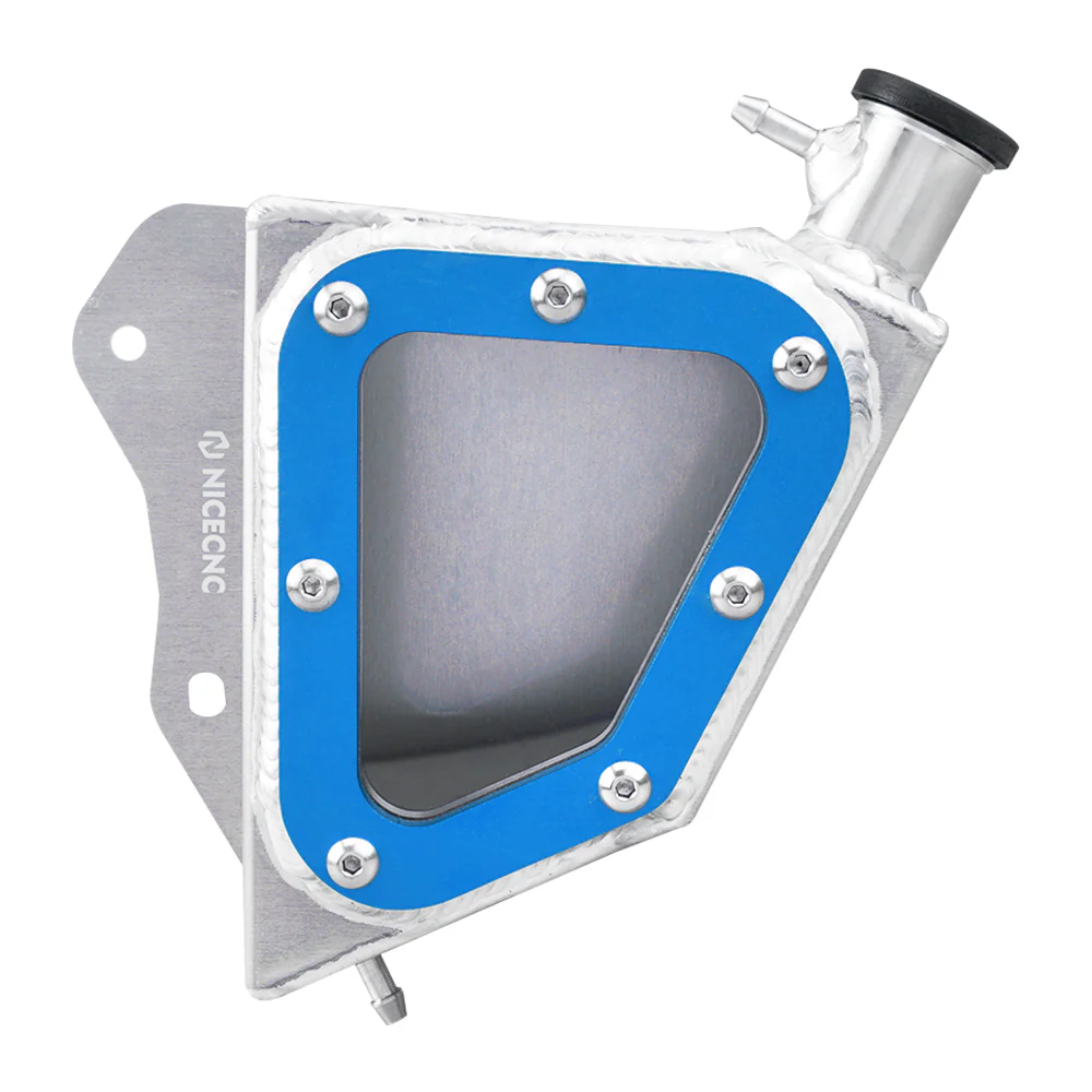 Transparent Overflow Coolant Radiator Recovery Tank For Yamaha Raptor 700 700R - Image 8