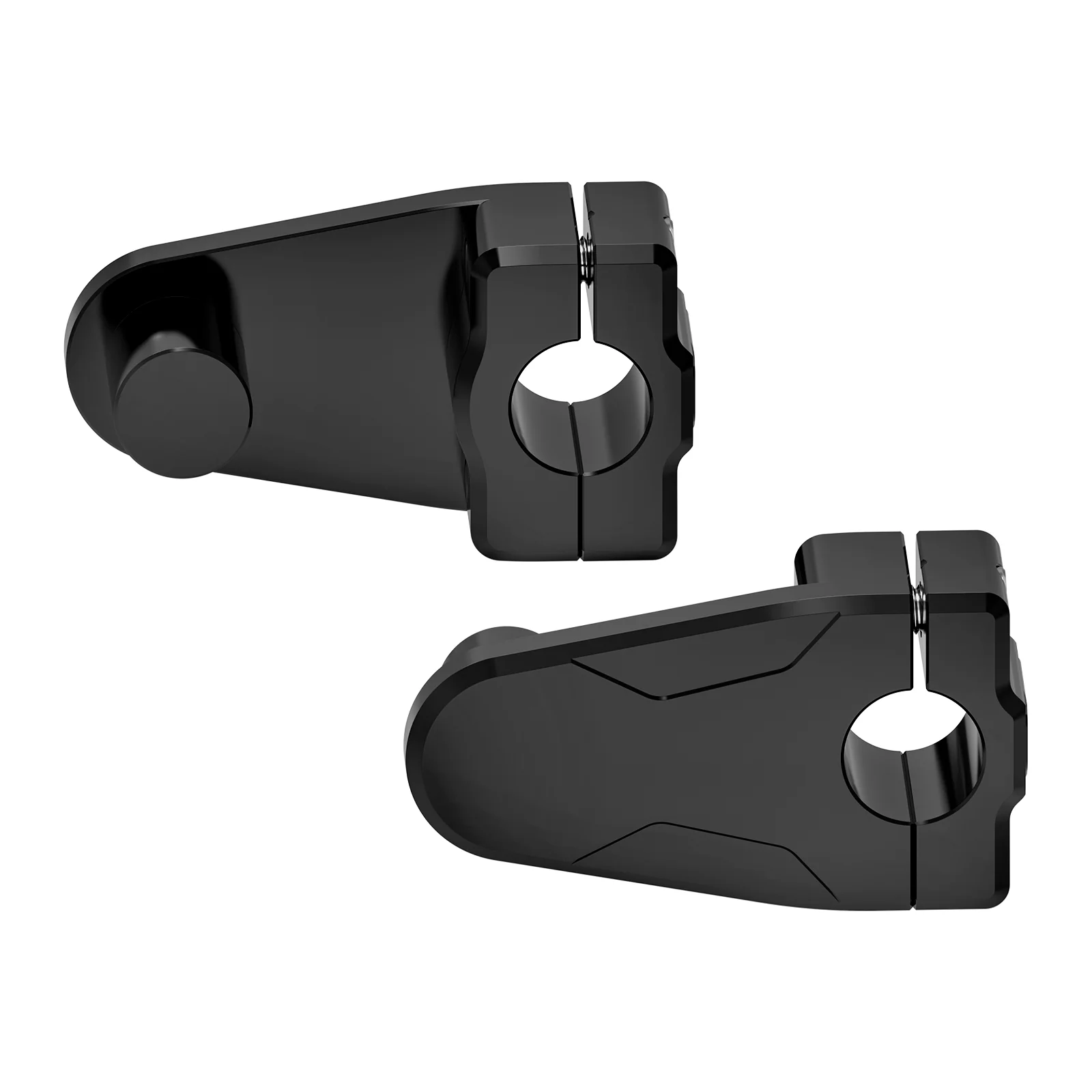 ATV 2" Pivoting Handlebar Risers Mount Clamps For Yamaha Raptor 700 R Blaster Banshee - Image 18