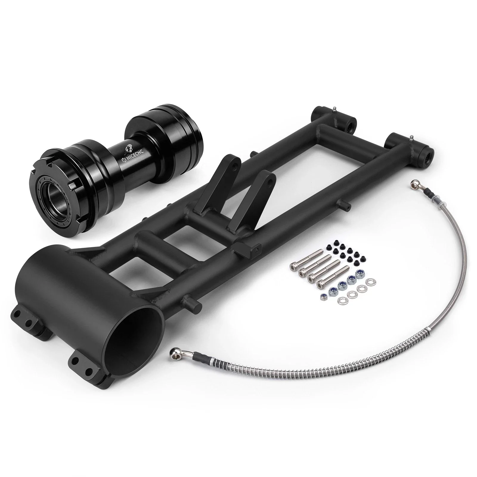 ATV +6" Extended Swingarm & Rear Axle Bearing Carrier Housing For Yamaha Raptor 700 R - Image 5