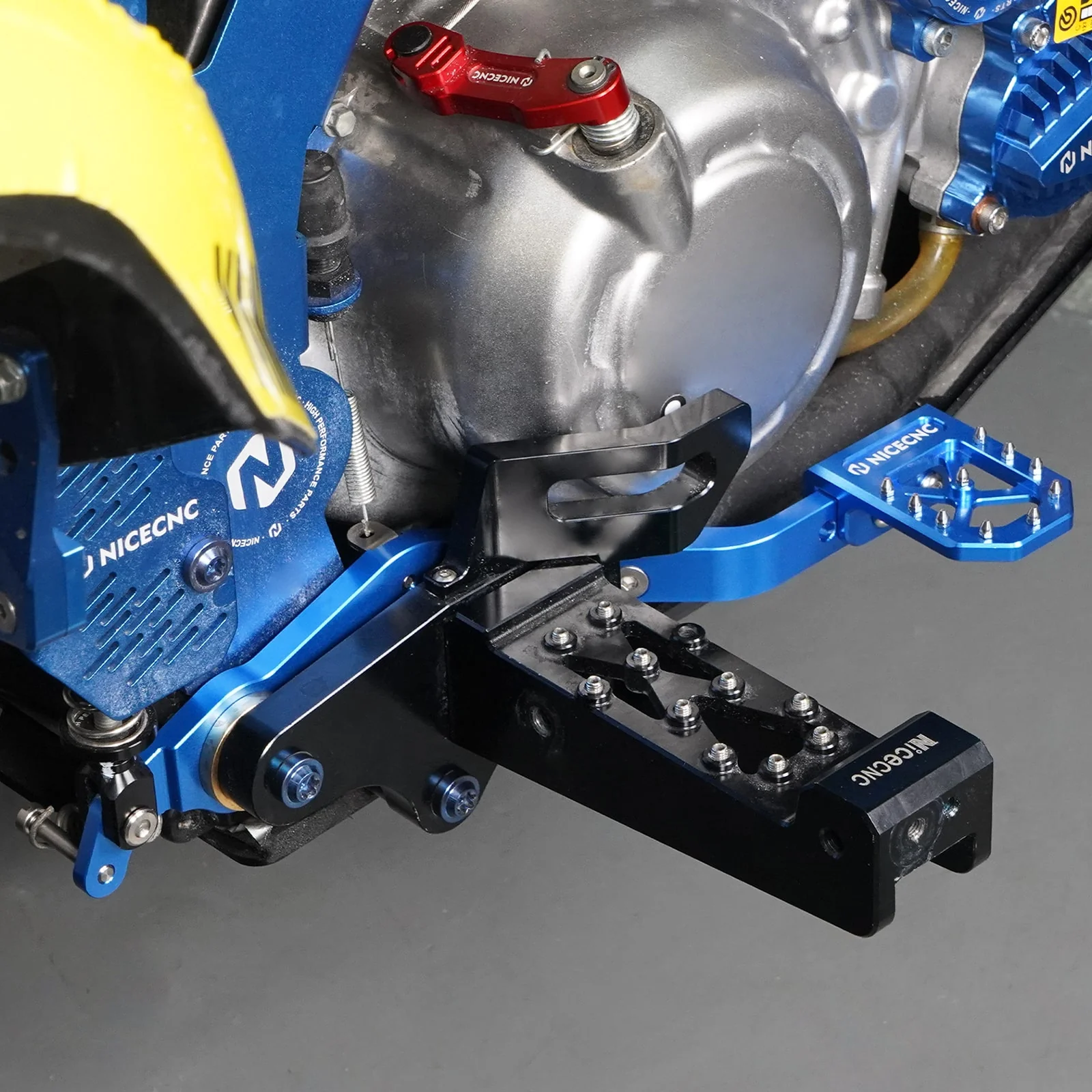 ATV Folding Shift Lever + Adjustable Rear Foot Brake Pedal For Yamaha Raptor 700 R 13-26 - Image 11