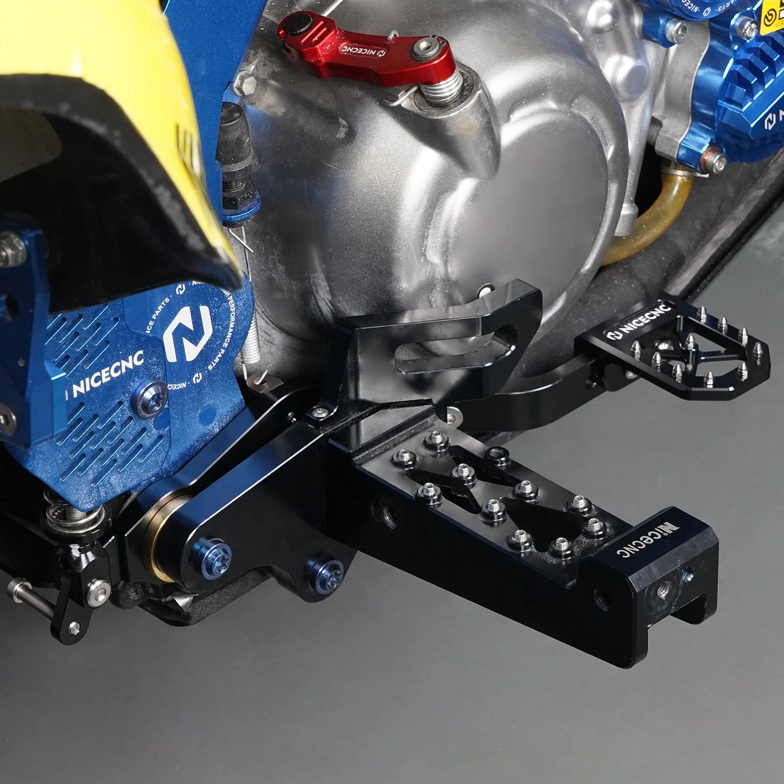 ATV Folding Shift Lever + Adjustable Rear Foot Brake Pedal For Yamaha Raptor 700 R 13-26 - Image 35
