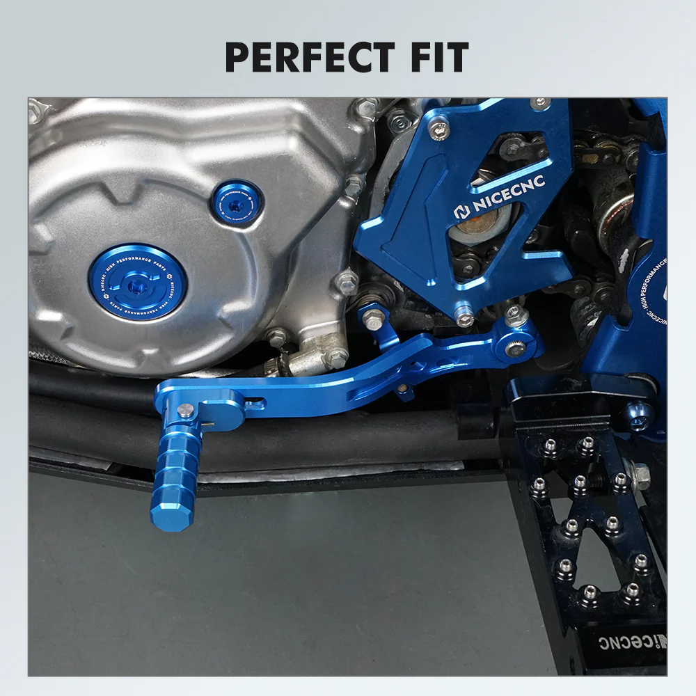 ATV Folding Shift Lever + Adjustable Rear Foot Brake Pedal For Yamaha Raptor 700 R 13-26 - Image 9