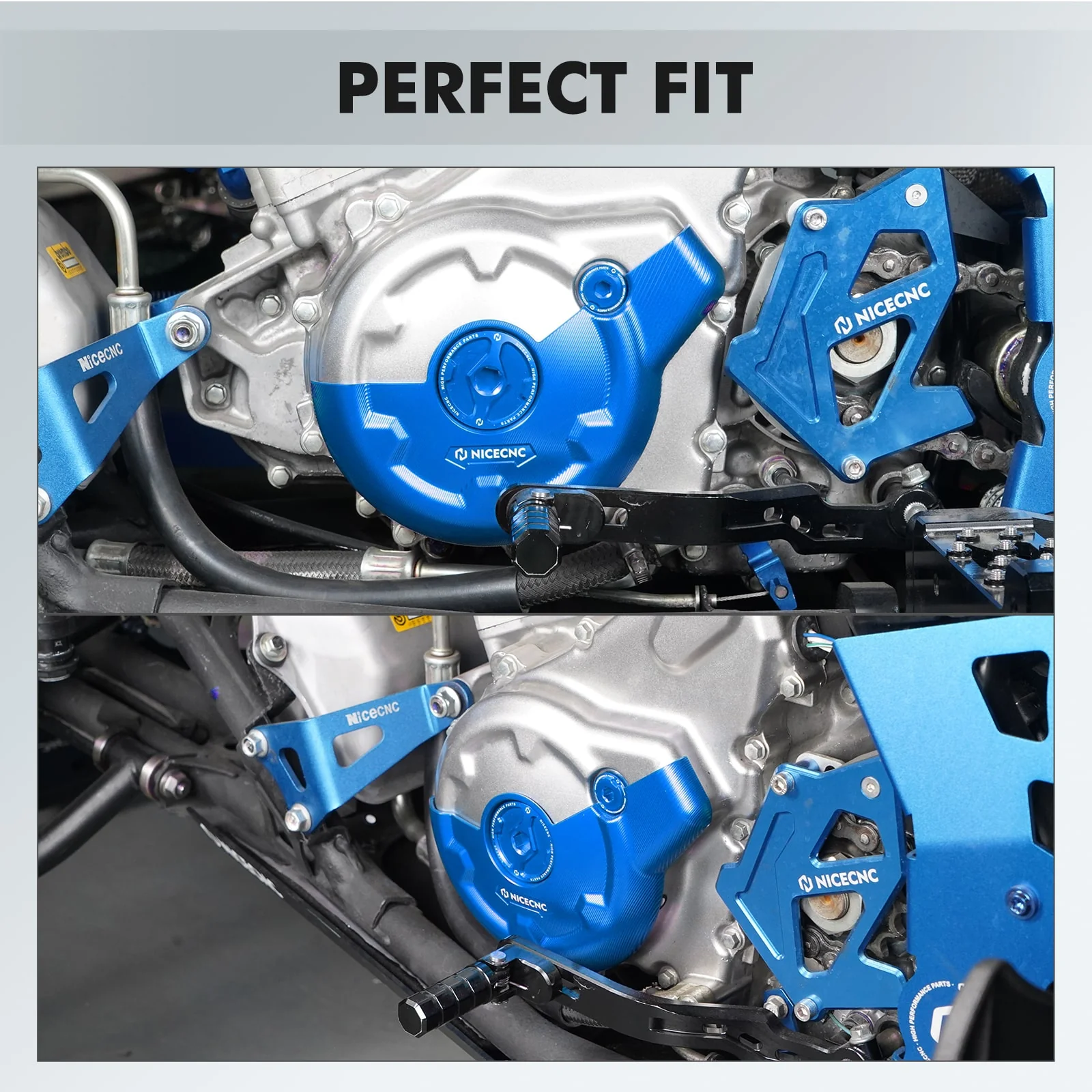 ATV Crankcase Cover & Engine Timing Plug Kit For Yamaha Raptor 700 R 2006-2026 - Image 2