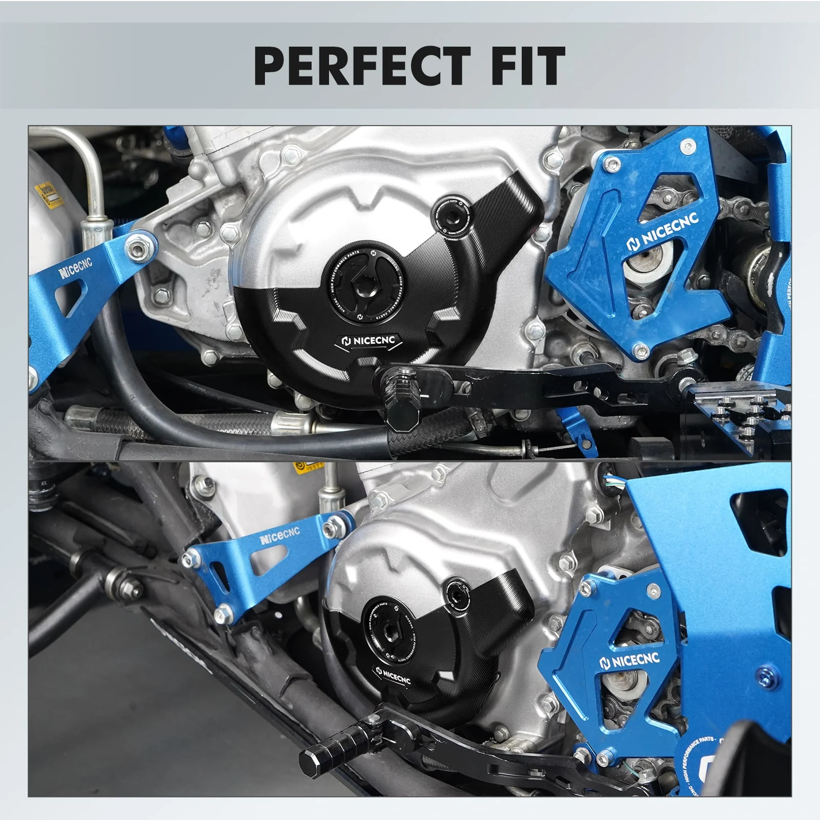ATV Crankcase Cover & Engine Timing Plug Kit For Yamaha Raptor 700 R 2006-2026 - Image 4