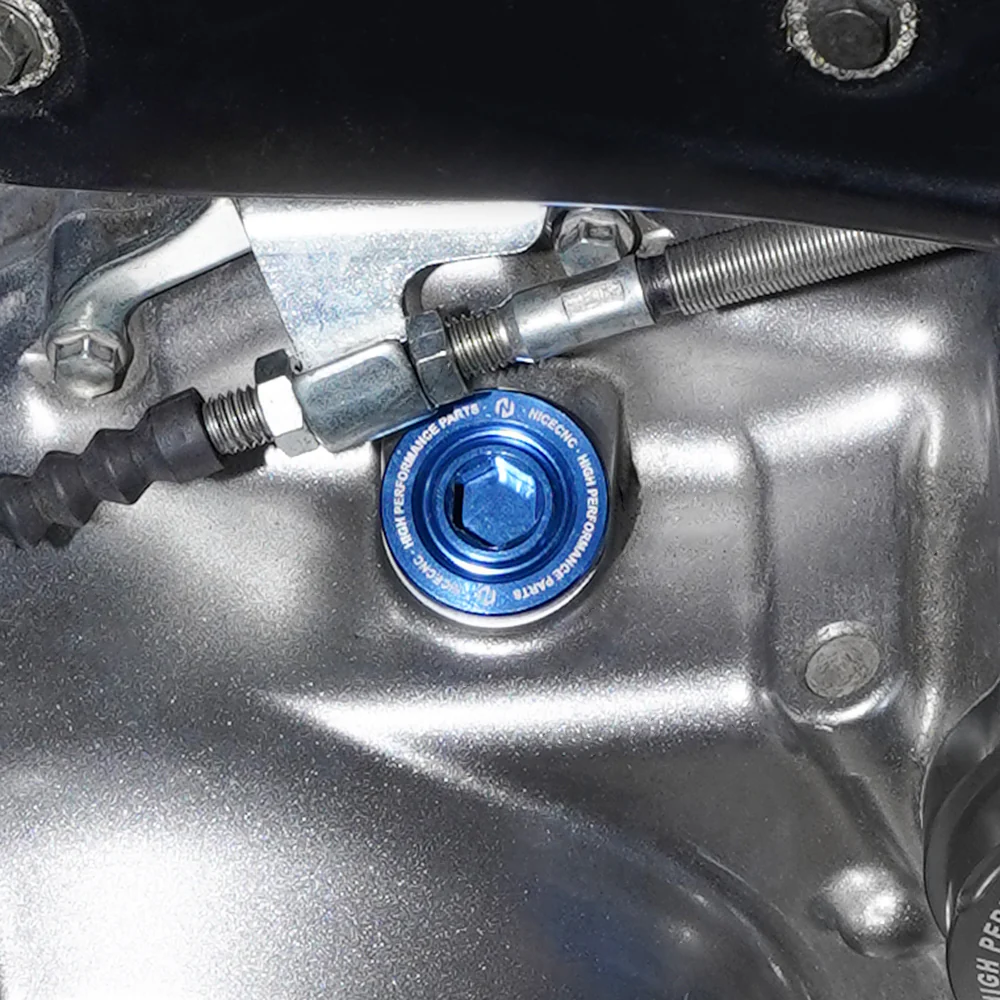 ATV Crankcase Oil Filler Drain Plug w/O-Ring For Yamaha Raptor 700 700R 2006-2026 - Image 2