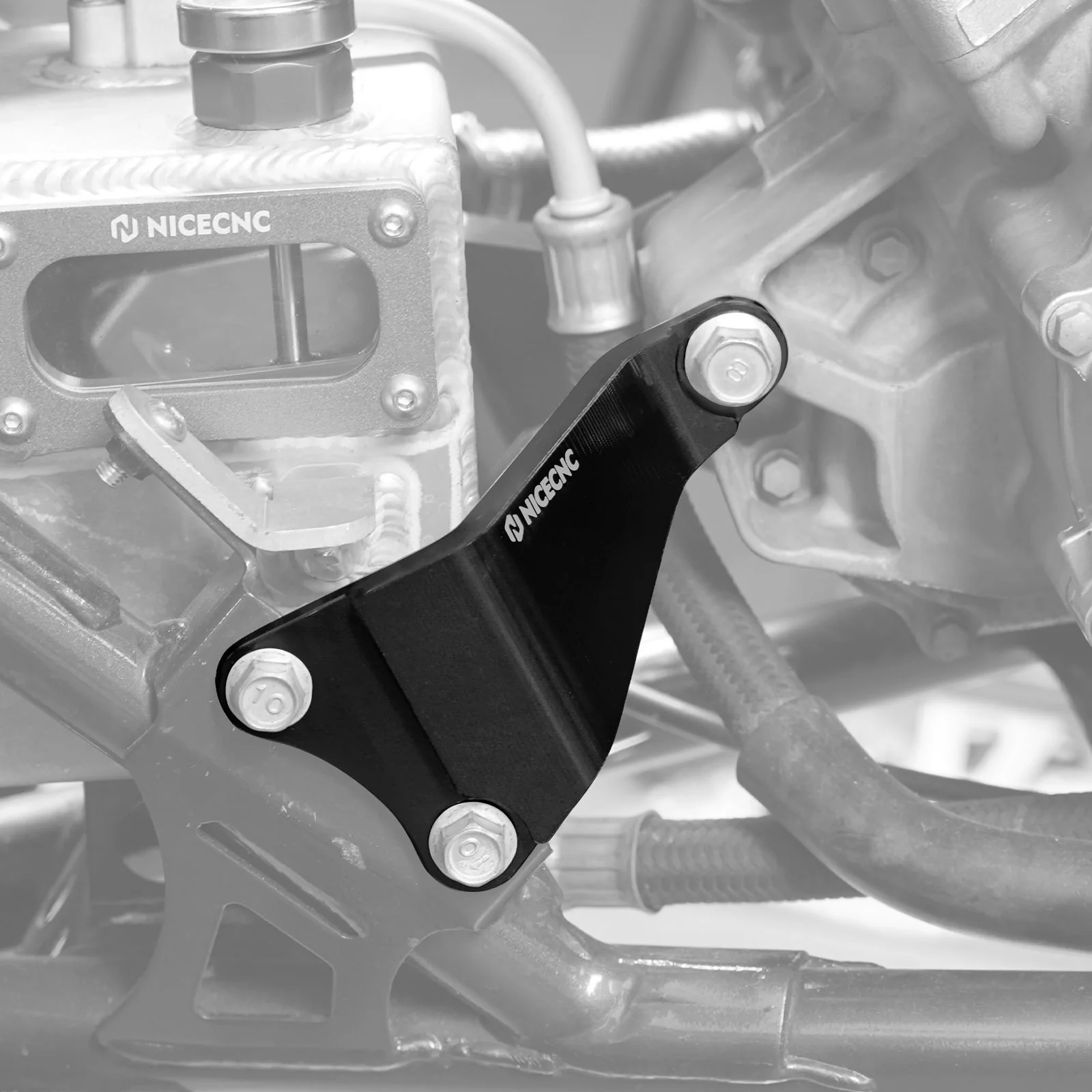 ATV Engine Stay Mounting Holder Brackets Kit For Yamaha Raptor 700 700R - Image 4