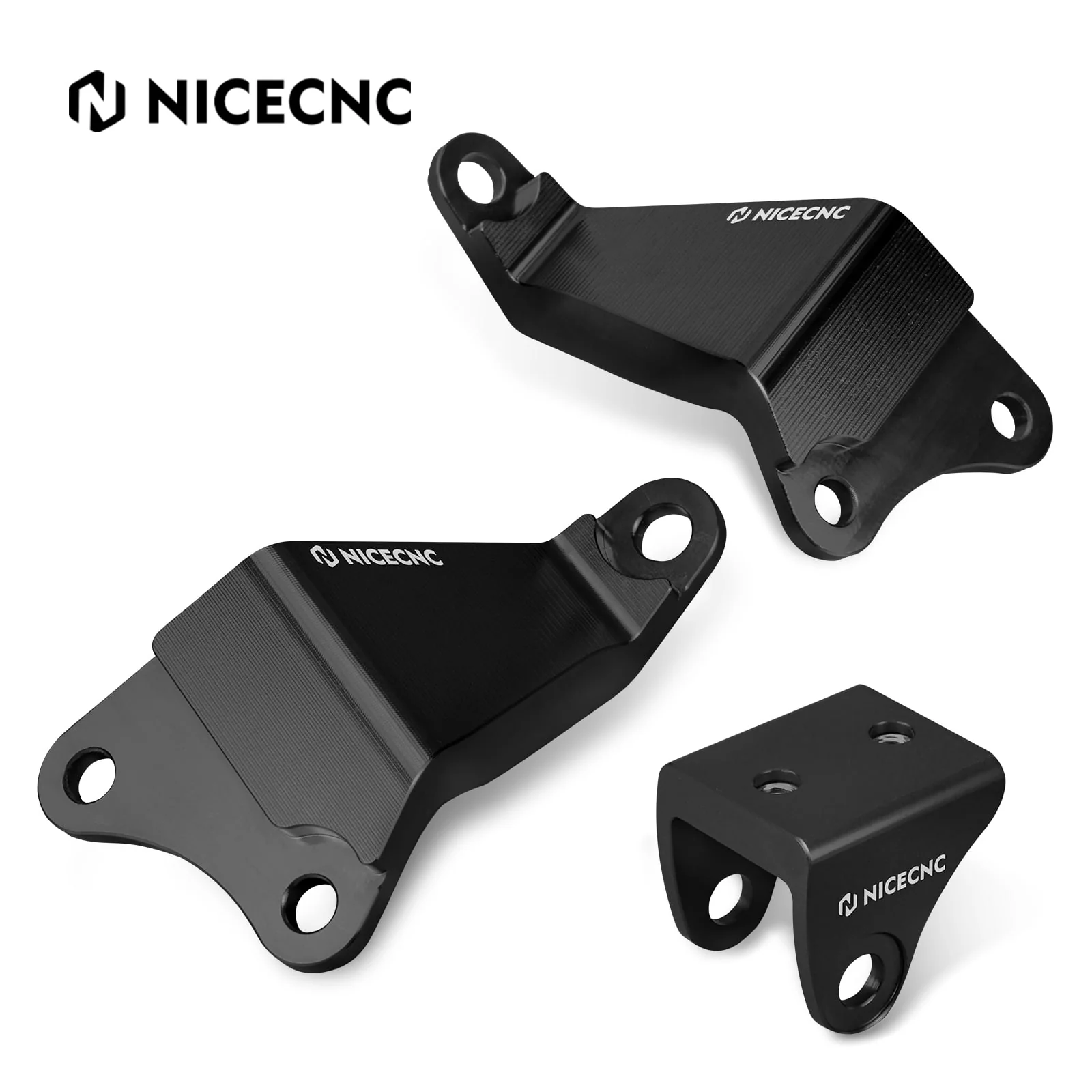 ATV Engine Stay Mounting Holder Brackets Kit For Yamaha Raptor 700 700R - Image 8