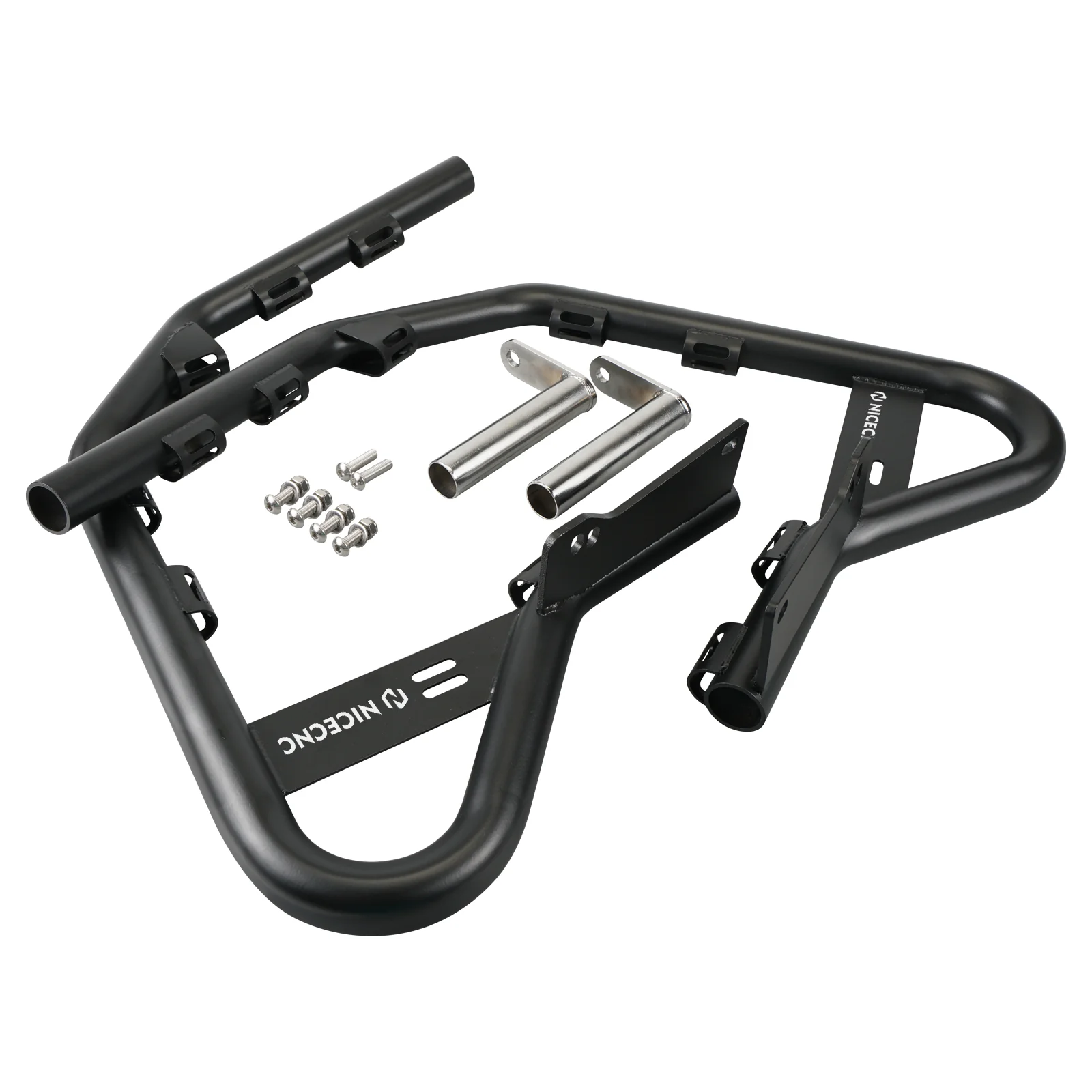 ATV Foot Peg Nerf Bars Heel Guards w/Webbing For Yamaha Raptor 700 700R 06-26 - Image 7