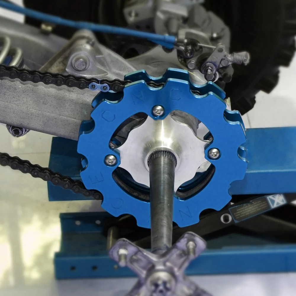 ATV Rear Dual Sprocket Guards Chain Protector For Yamaha Raptor 700 700R - Image 2