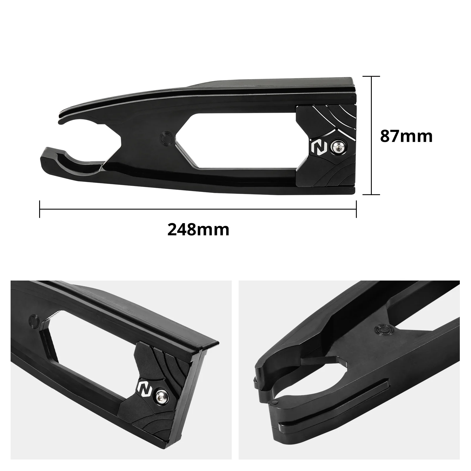 ATV Rear Swingarm Chain Guide Slider Guard For Yamaha Raptor 700 700R 2006-2026 - Image 14