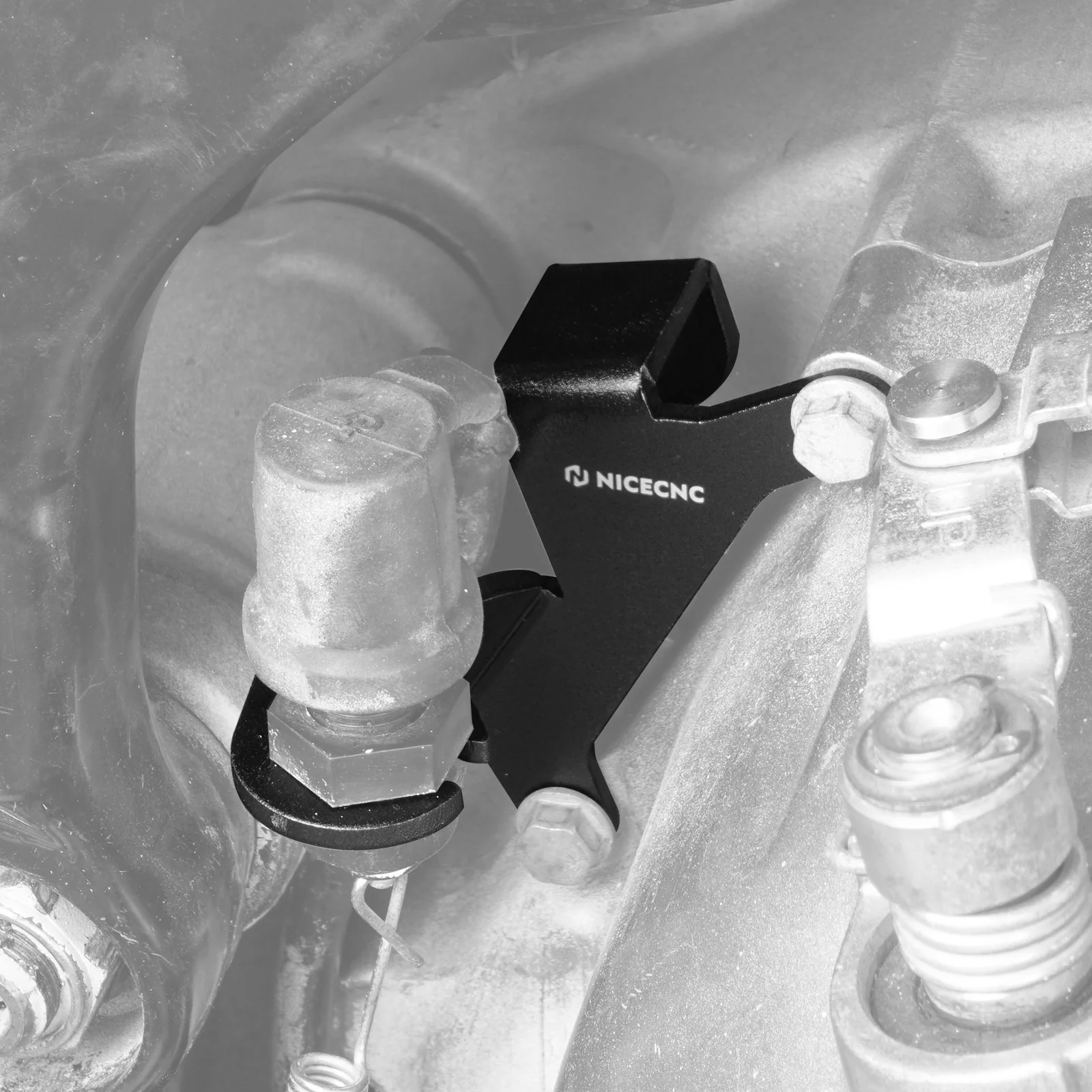 ATV Crankcase Cover Holder Brake Line Clamp For Yamaha Raptor 700 700R 2006-2026 - Image 4
