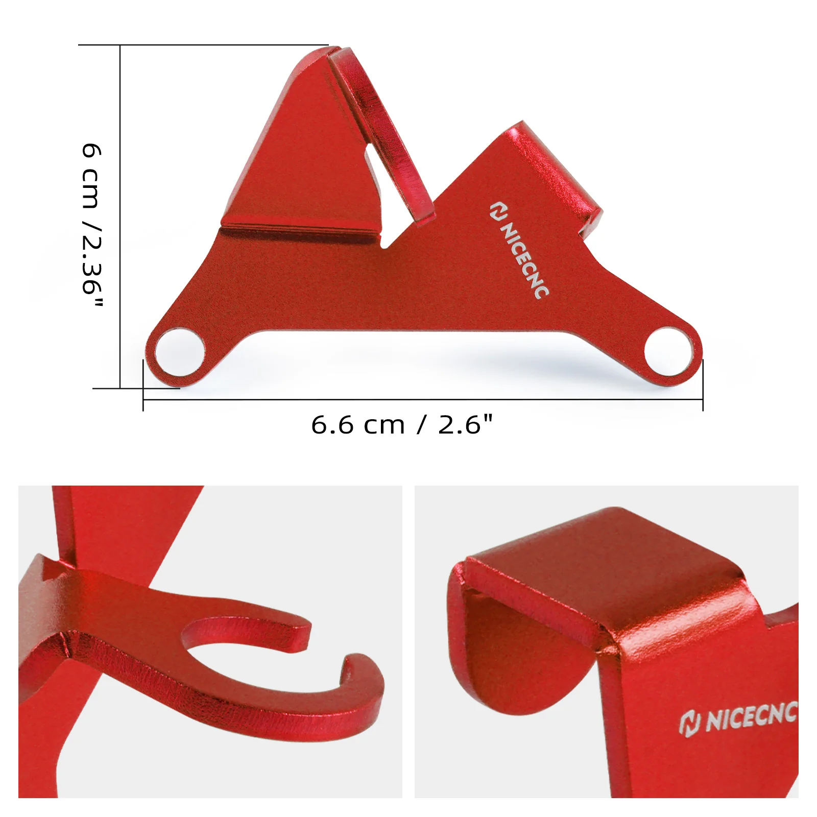 ATV Crankcase Cover Holder Brake Line Clamp For Yamaha Raptor 700 700R 2006-2026 - Image 9