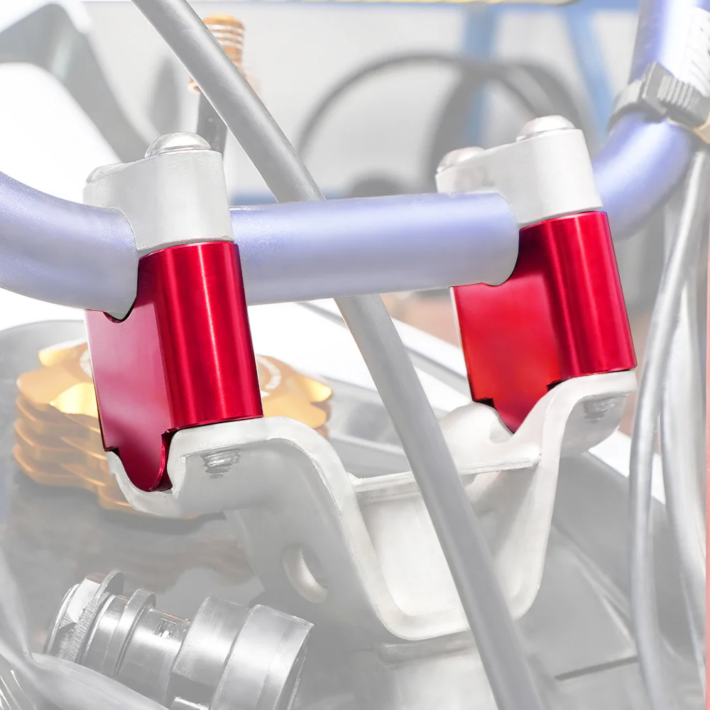 ATV Handle Bar Clamps Mount Risers 1.5" For Yamaha Raptor 700 R 2013-2026 - Image 3
