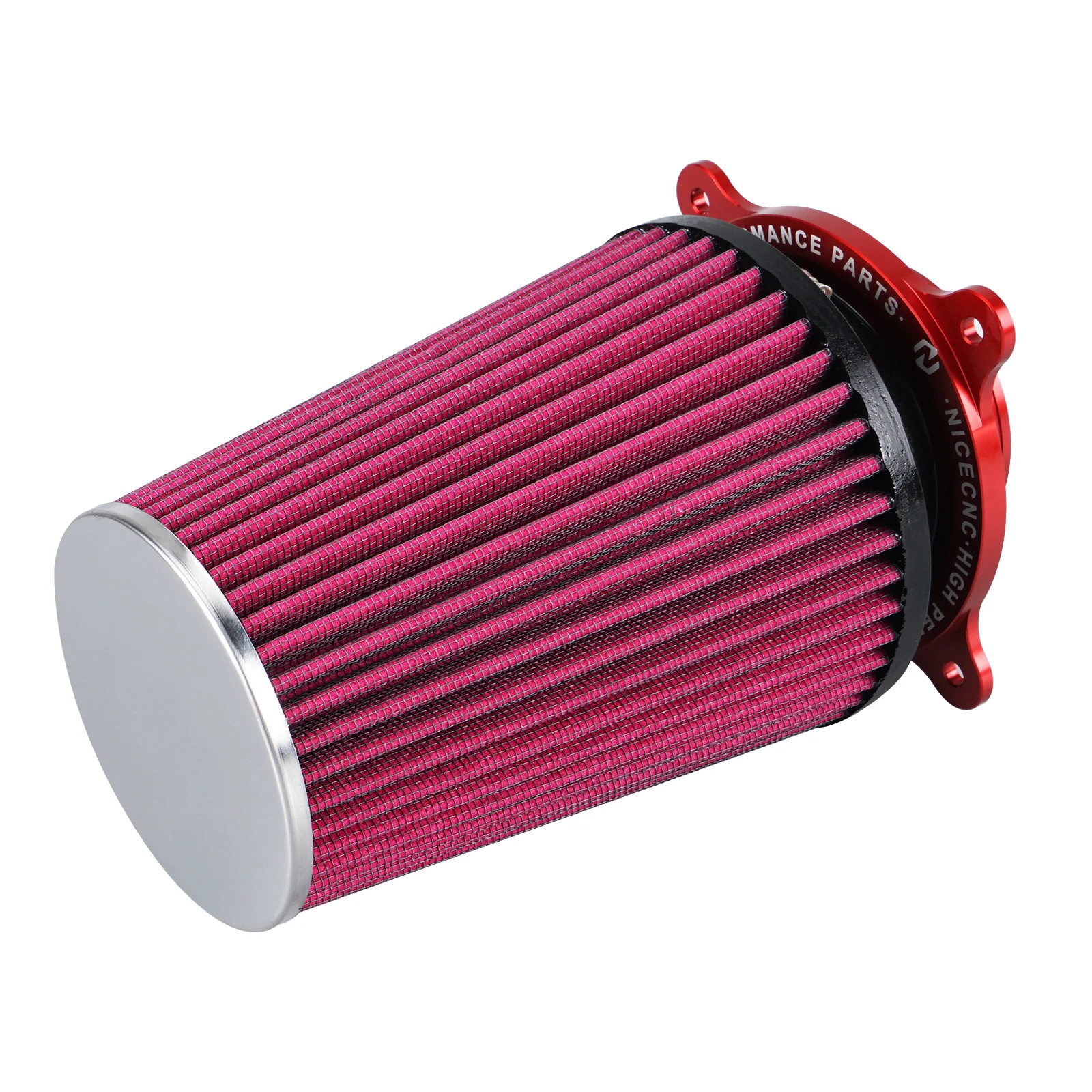 ATV High-Flow Air Filter Intake Cleaner w/Adaptor Kit For Yamaha Raptor 700 700R - Image 17