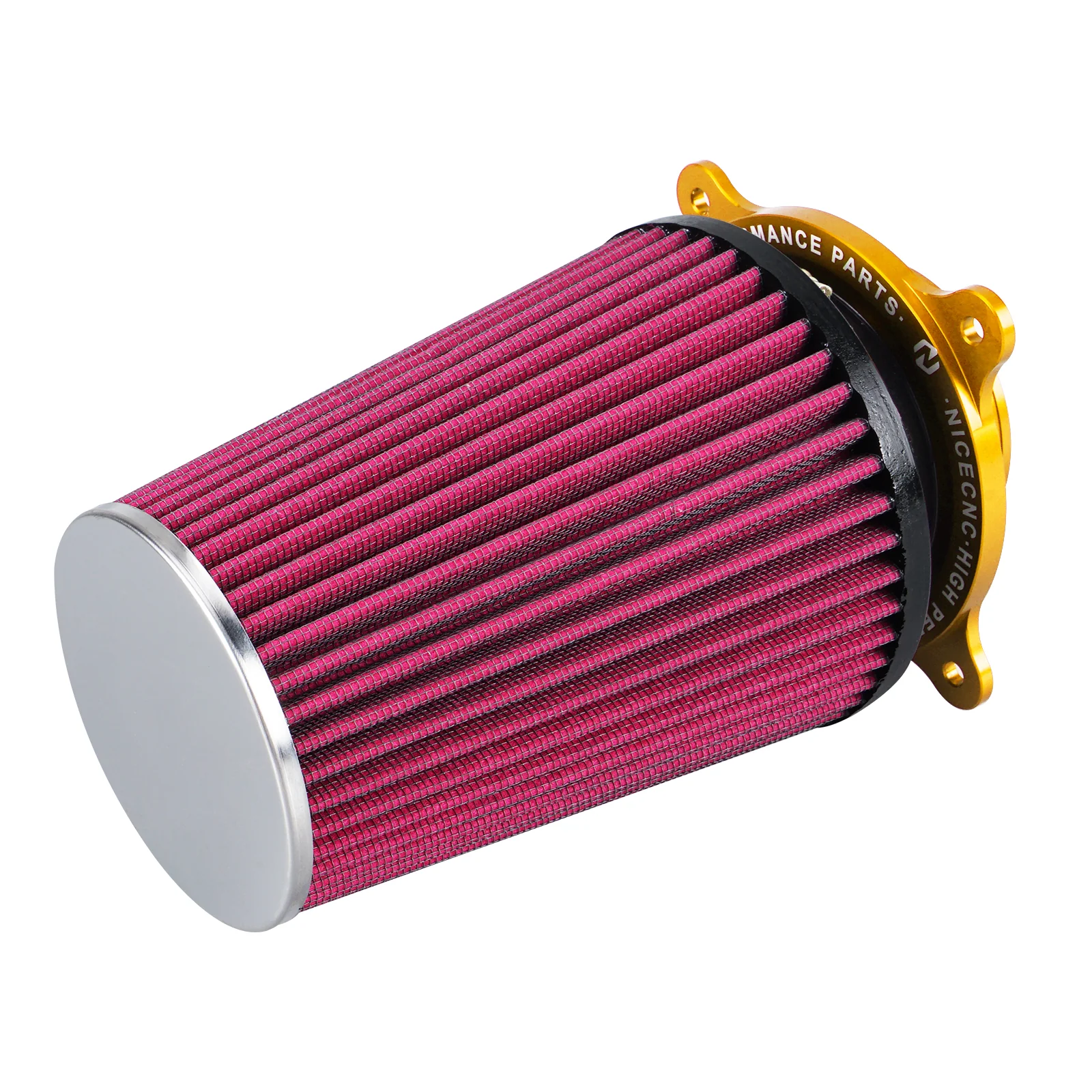 ATV High-Flow Air Filter Intake Cleaner w/Adaptor Kit For Yamaha Raptor 700 700R - Image 21