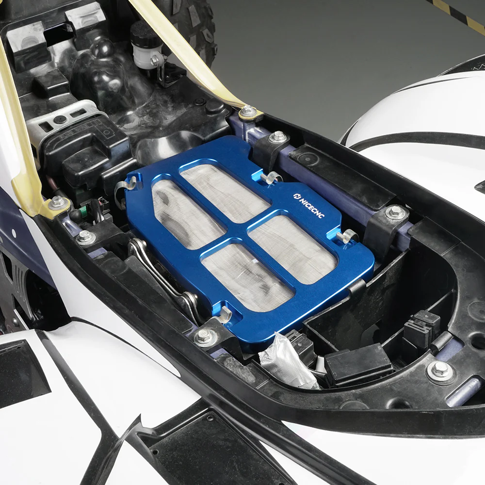 ATV High-Flow Air Filter Intake Cleaner w/Adaptor Kit For Yamaha Raptor 700 700R - Image 23