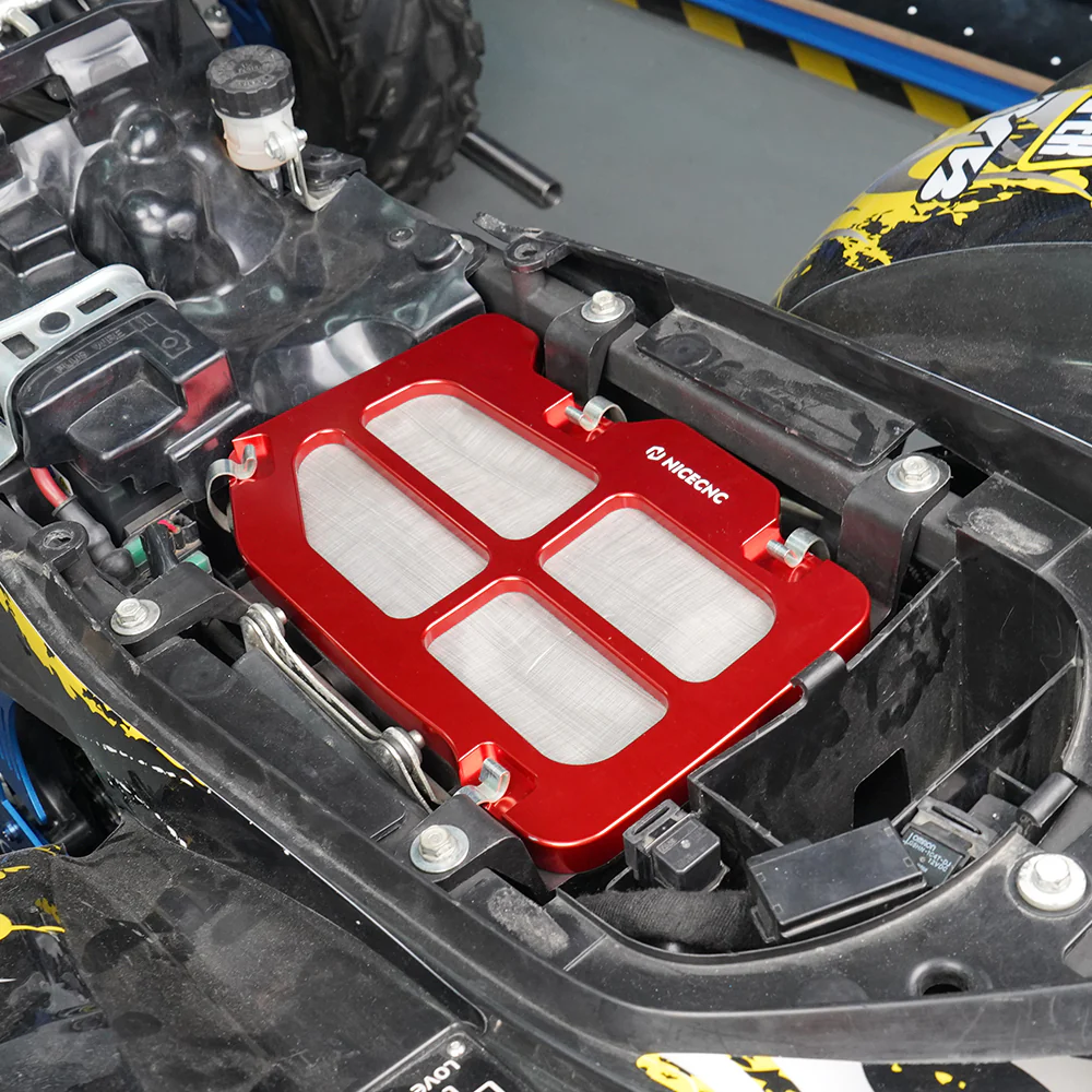 ATV High-Flow Air Filter Intake Cleaner w/Adaptor Kit For Yamaha Raptor 700 700R - Image 25