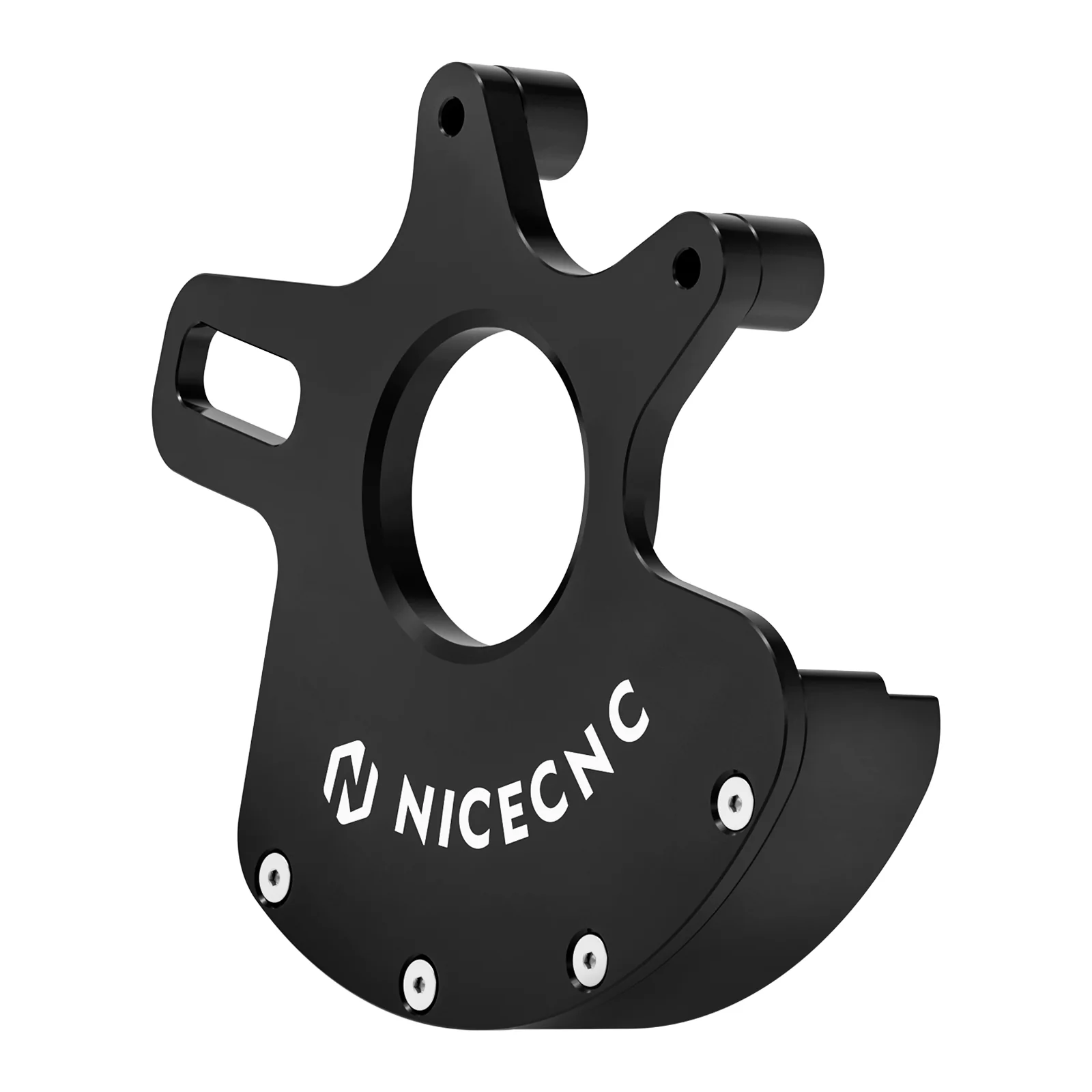 ATV Rear Brake Disc Rotor Guard Caliper Bracket For Yamaha Raptor 700 R 2006-2012 - Image 12