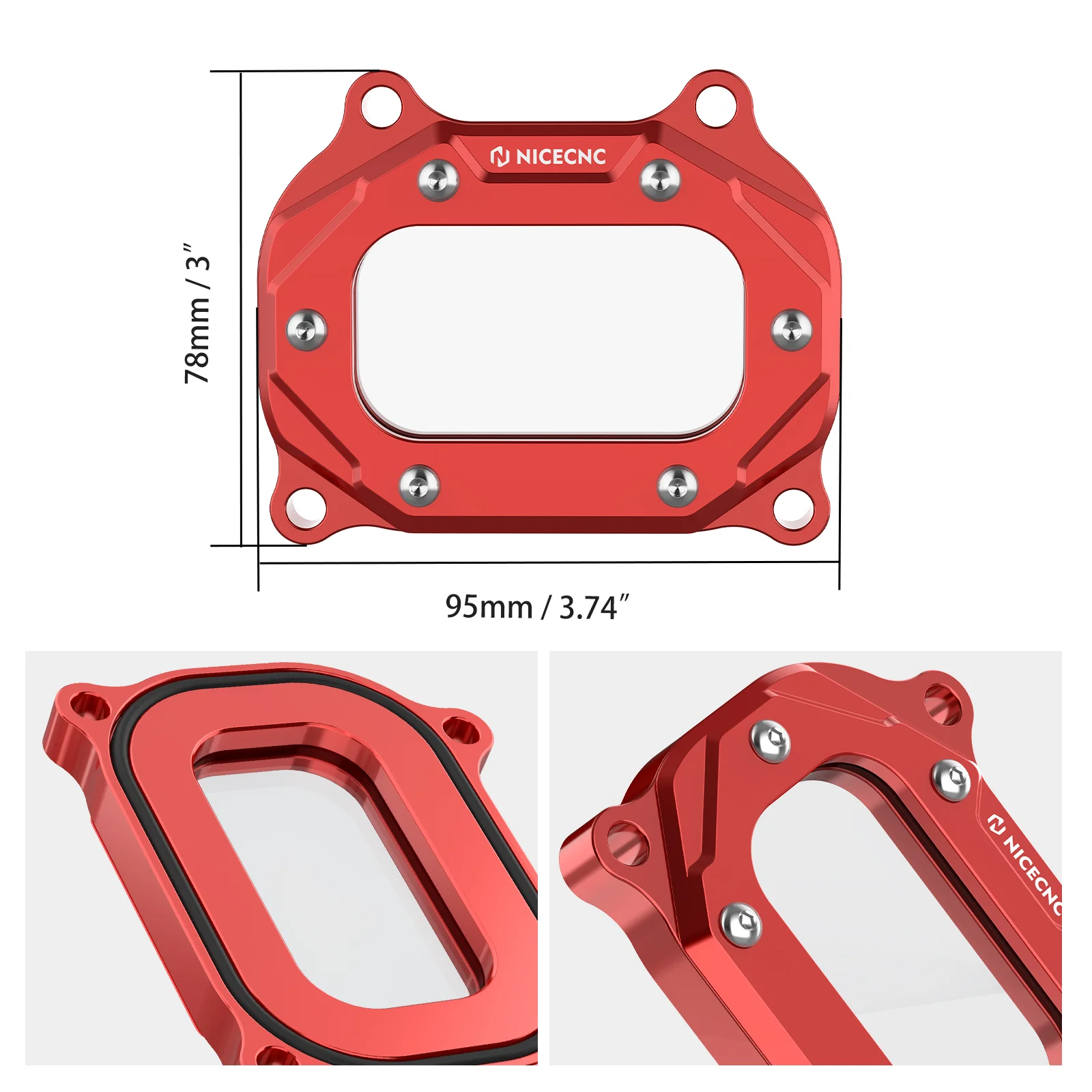 Upgraded Transparent Cylinder Head Side Cover For Yamaha Raptor 700 700R 06-26 - Image 10