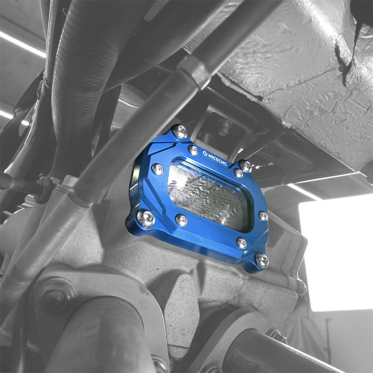 Upgraded Transparent Cylinder Head Side Cover For Yamaha Raptor 700 700R 06-26 - Image 2