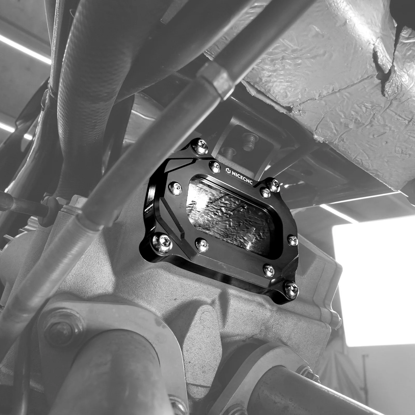 Upgraded Transparent Cylinder Head Side Cover For Yamaha Raptor 700 700R 06-26 - Image 3