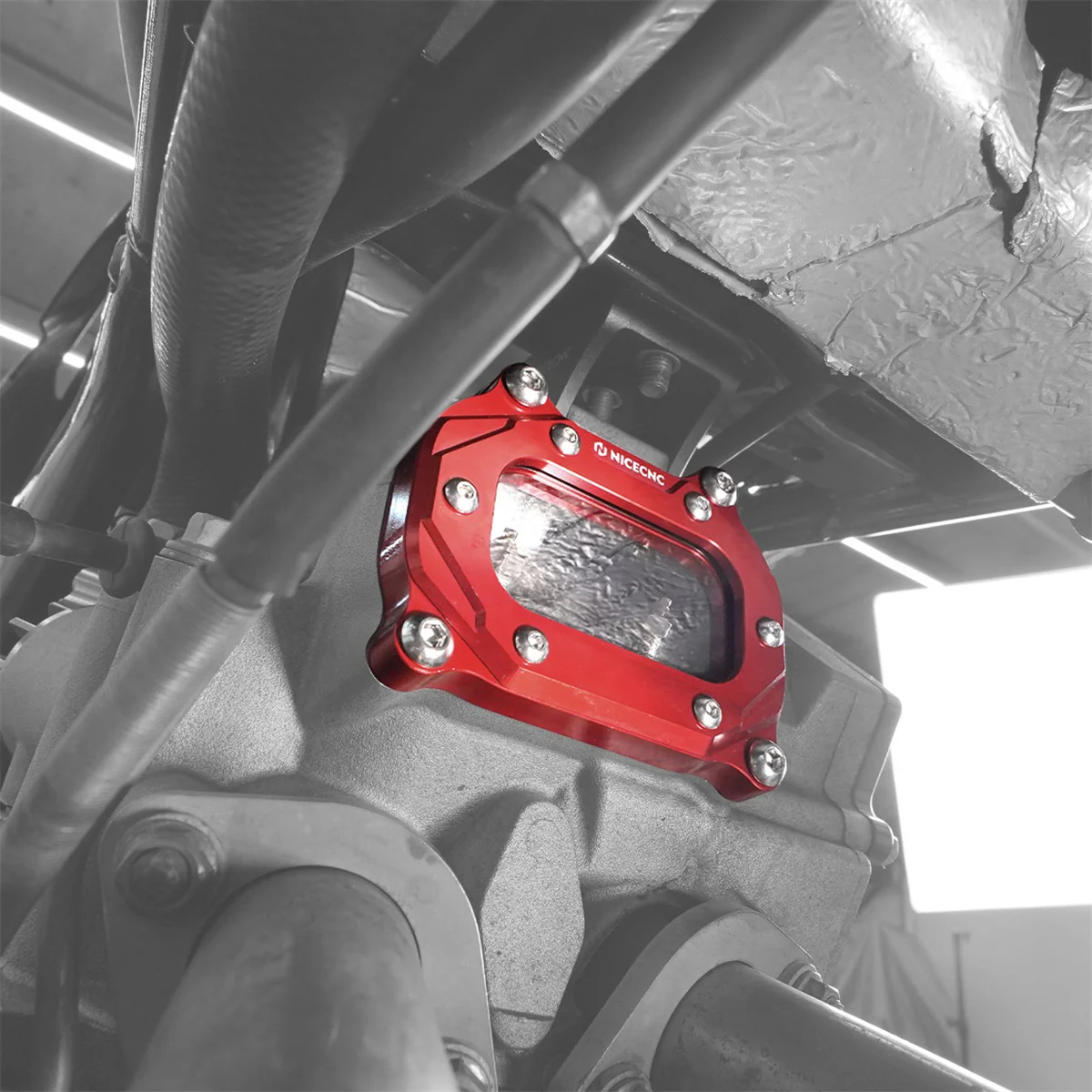 Upgraded Transparent Cylinder Head Side Cover For Yamaha Raptor 700 700R 06-26 - Image 4