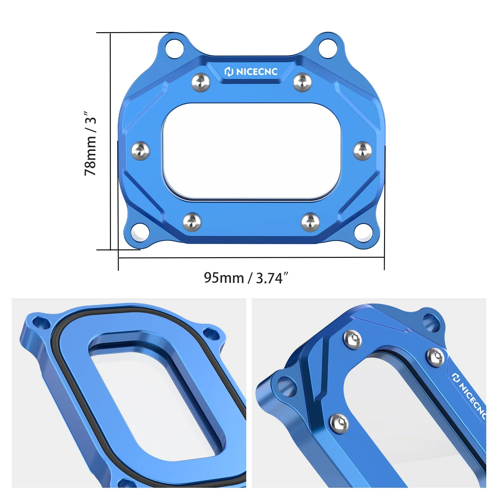Upgraded Transparent Cylinder Head Side Cover For Yamaha Raptor 700 700R 06-26 - Image 6