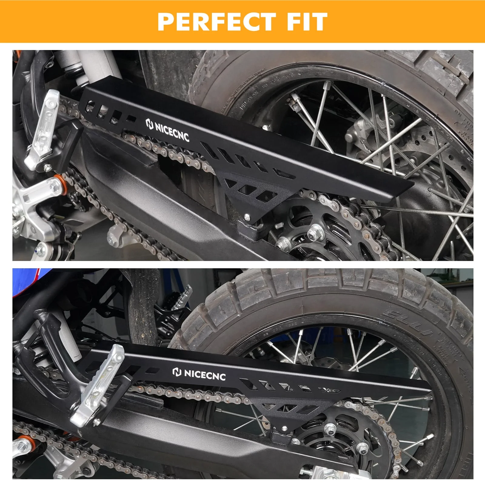 Rear Chain Guard For Yamaha Tenere 700 XTZ 700 2019-2024 Rally Edition 2020-2024 - Image 2