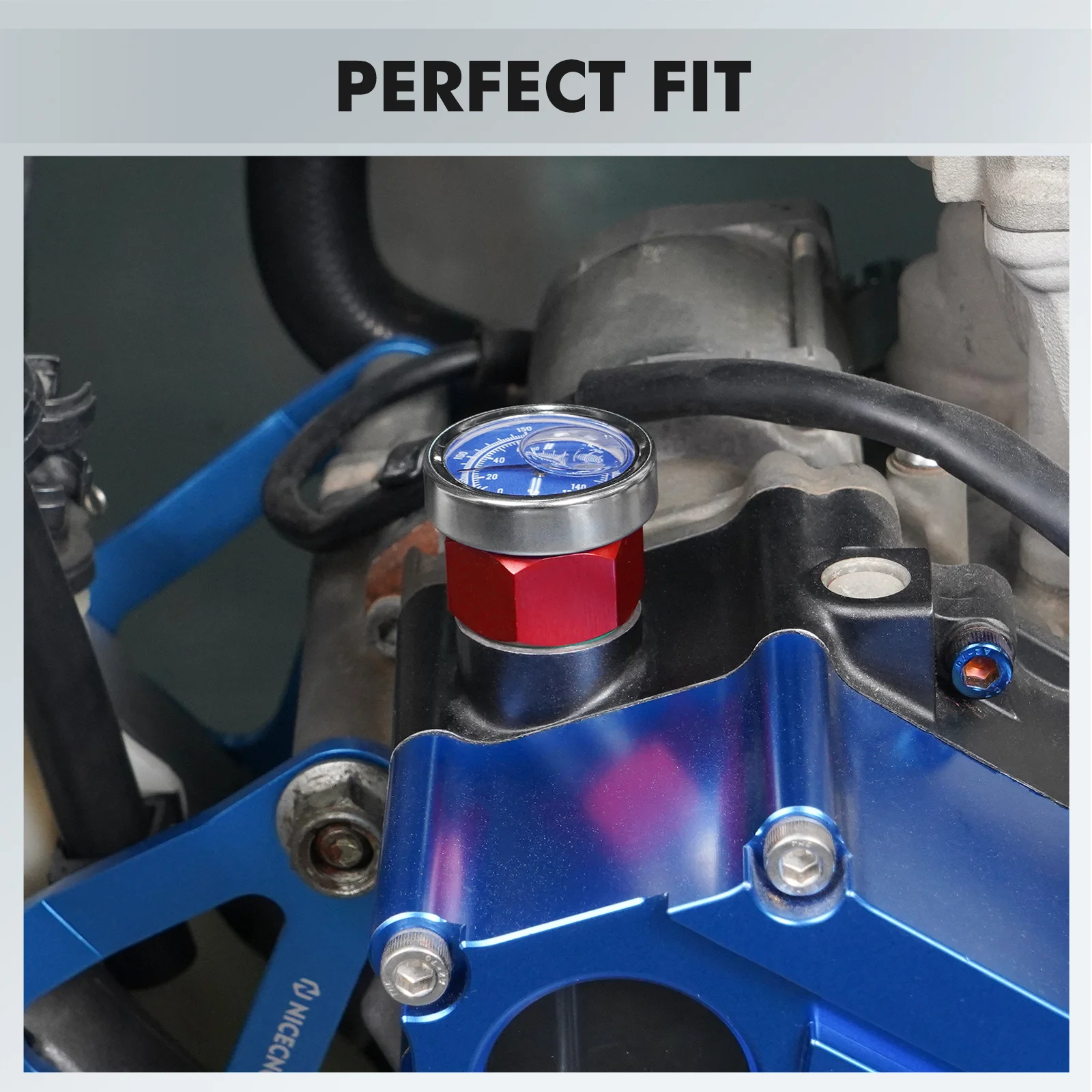 ATV Engine Oil Dipstick Level Plug w/Temp Gauge For Yamaha YFZ450R 2009-2024 - Image 3