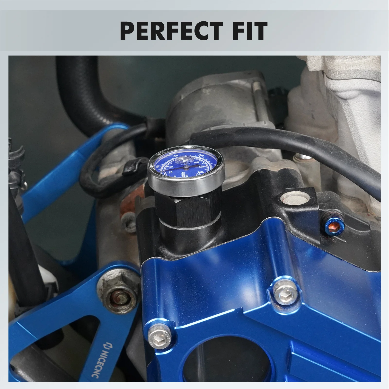 ATV Engine Oil Dipstick Level Plug w/Temp Gauge For Yamaha YFZ450R 2009-2024 - Image 4