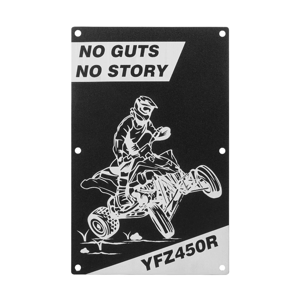 ATV Fender Warning Tags Stickers Badges Plates For Yamaha YFZ450R 2009-2024 - Image 11
